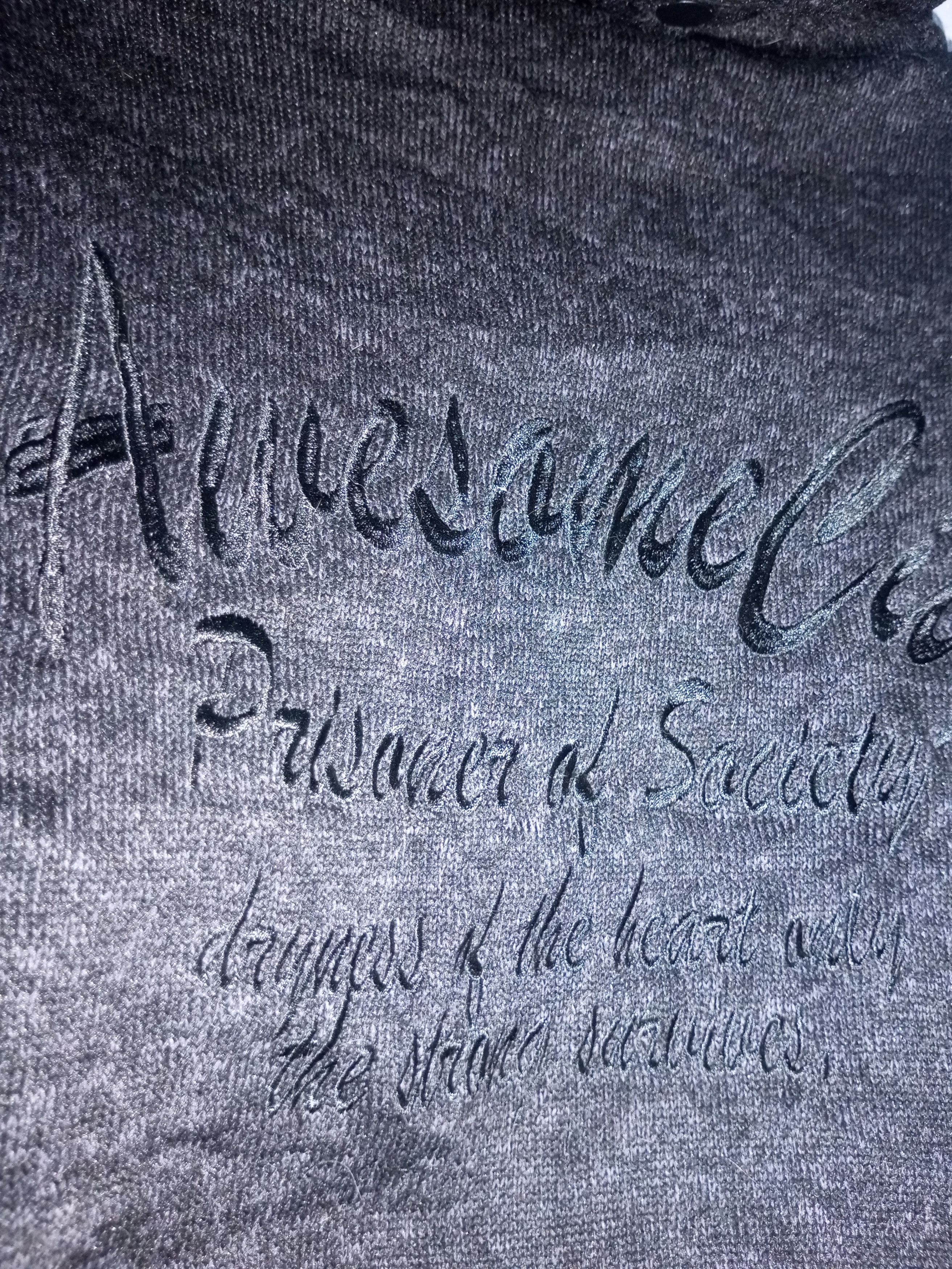 In The Attic In the attic homme woll embroidery hidden hoodie Size US L / EU 52-54 / 3 - 4 Thumbnail
