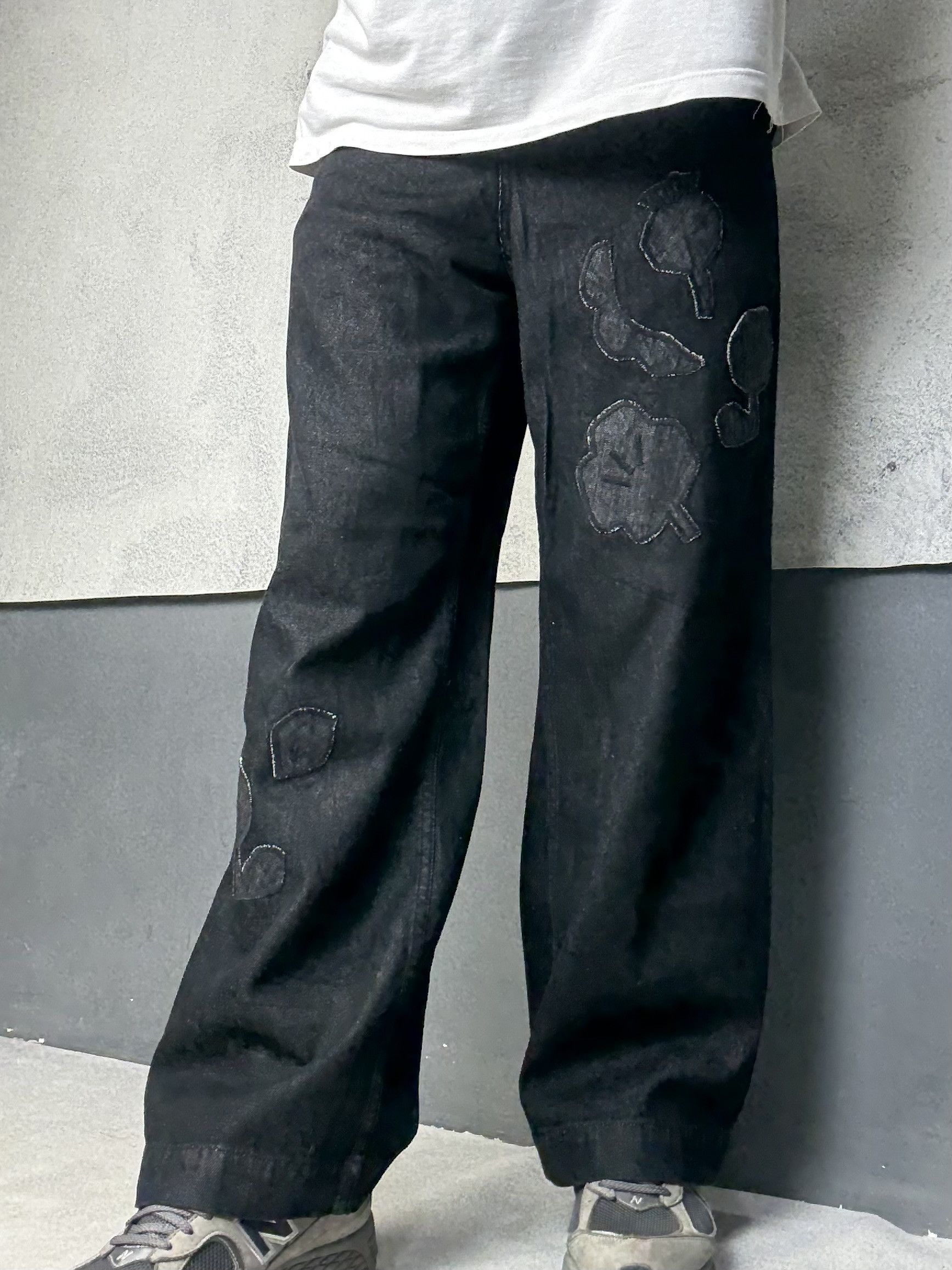 Ne-Net Ne-net Black Denim Jeans Size US 30 / EU 46 - 4 Thumbnail
