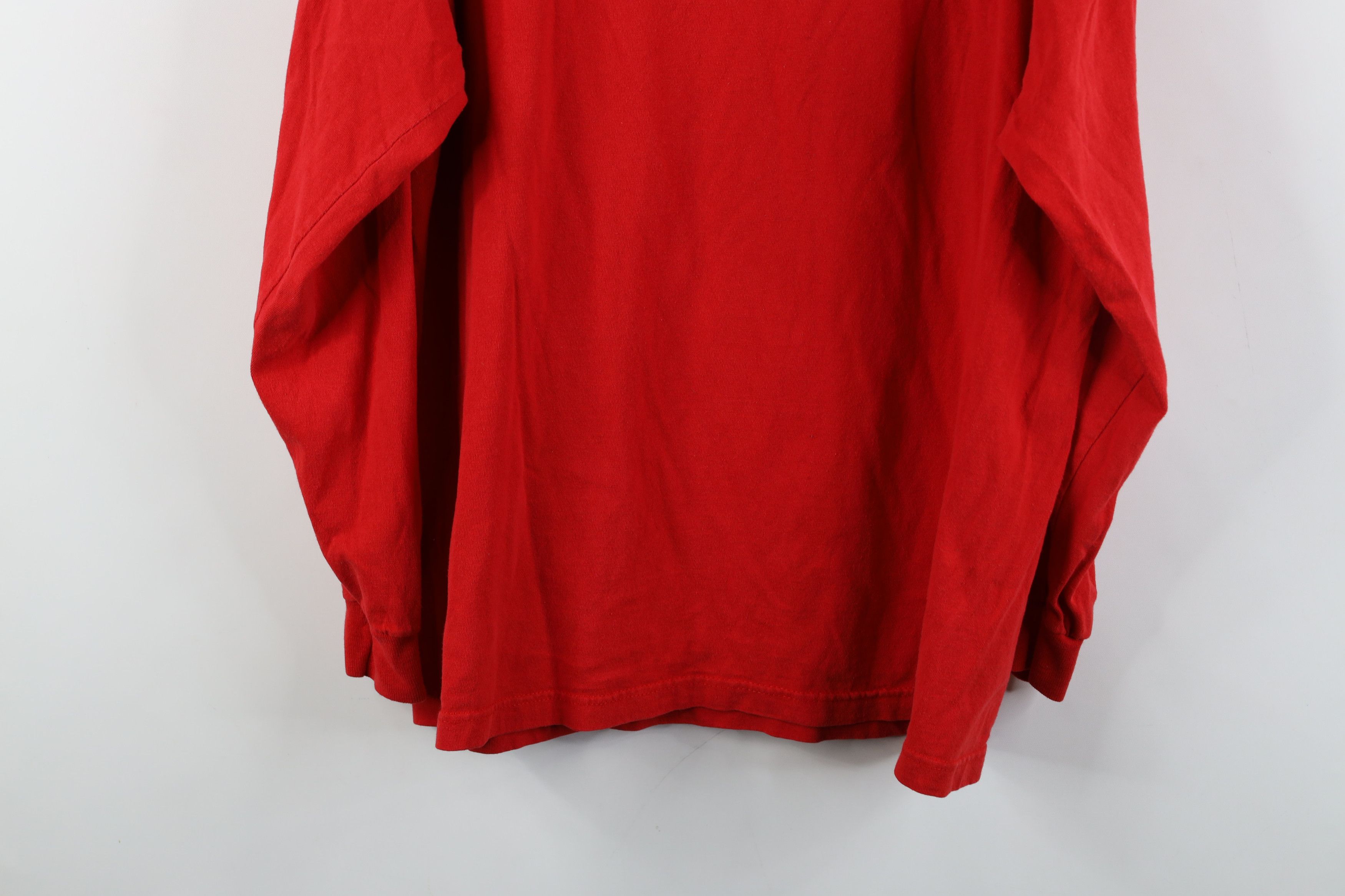 Vintage Vintage Y2K 2002 Yankees Baseball Long Sleeve T-Shirt Red Size US L / EU 52-54 / 3 - 14 Thumbnail