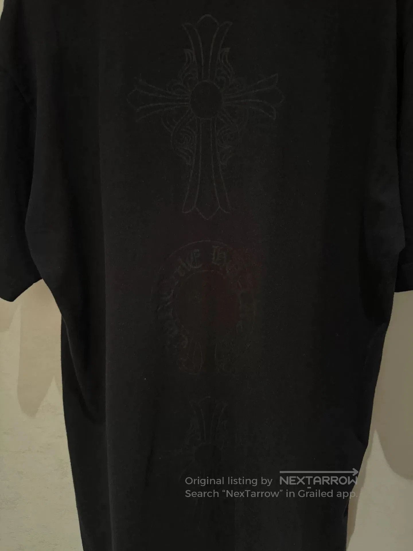 Chrome Hearts Chrome Hearts Black Cross Short Sleeve Tee. Size US L / EU 52-54 / 3 - 3 Thumbnail
