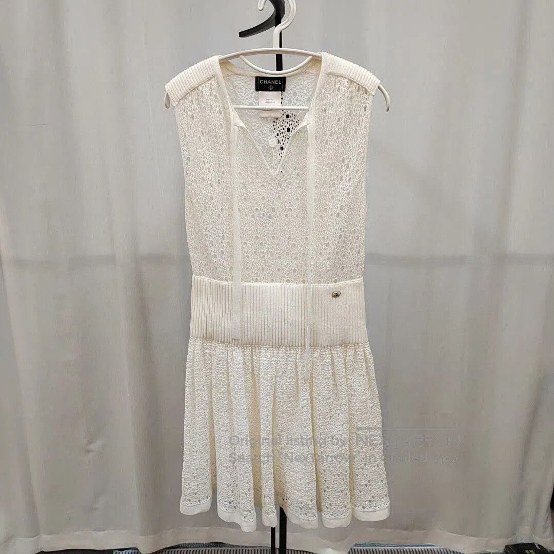 Chanel Chanel Cotton Hollow. Size S / US 4 / IT 40 - 1 Thumbnail