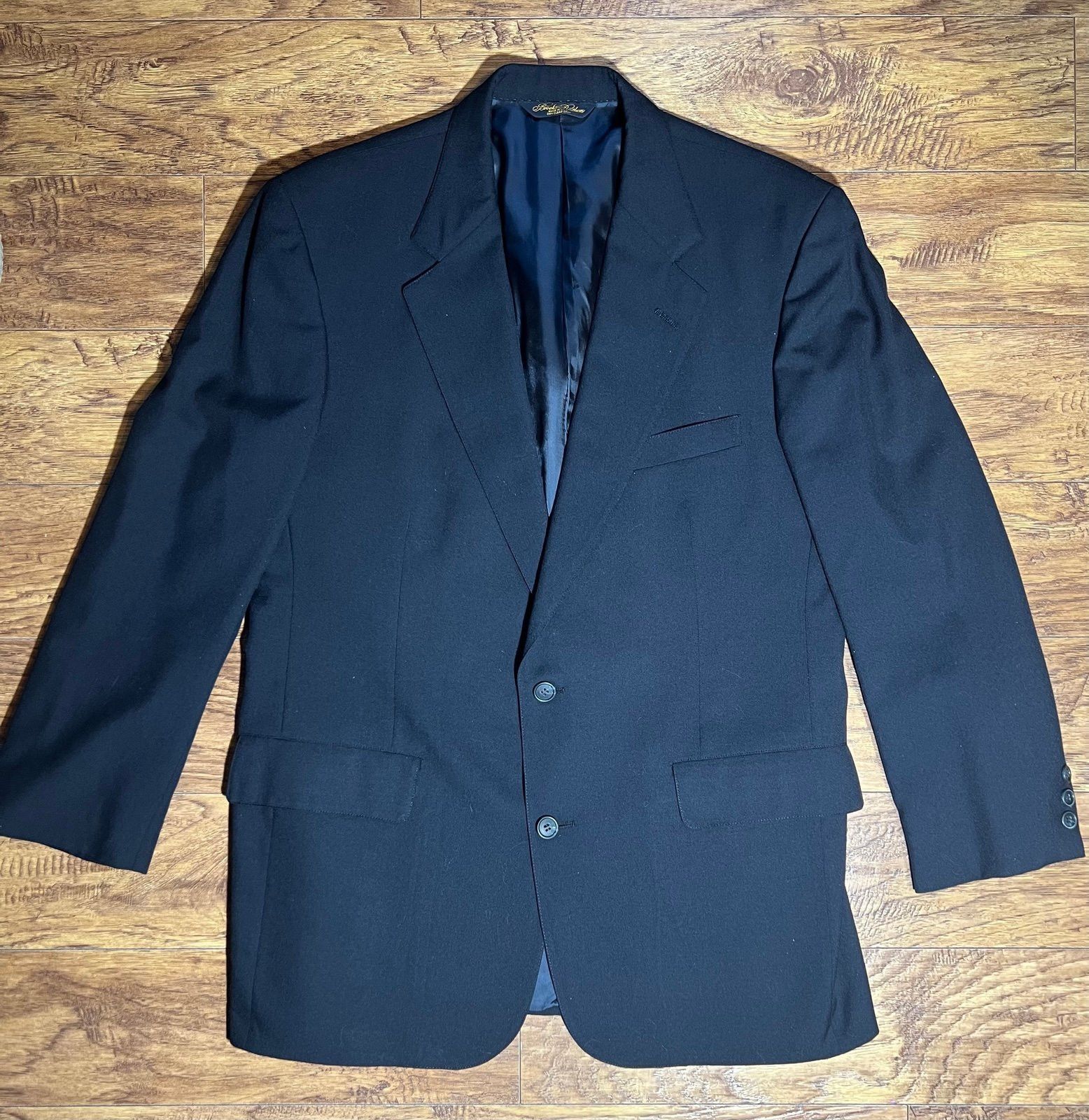 Brooks Brothers Brooks Brothers Blazer, 2 Button, Size 40 Regular Dark Navy Size 40R - 1 Thumbnail