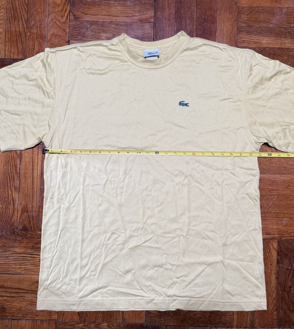 Lacoste Vintage 90s Lacoste T Shirt Size US XL / EU 56 / 4 - 4 Thumbnail