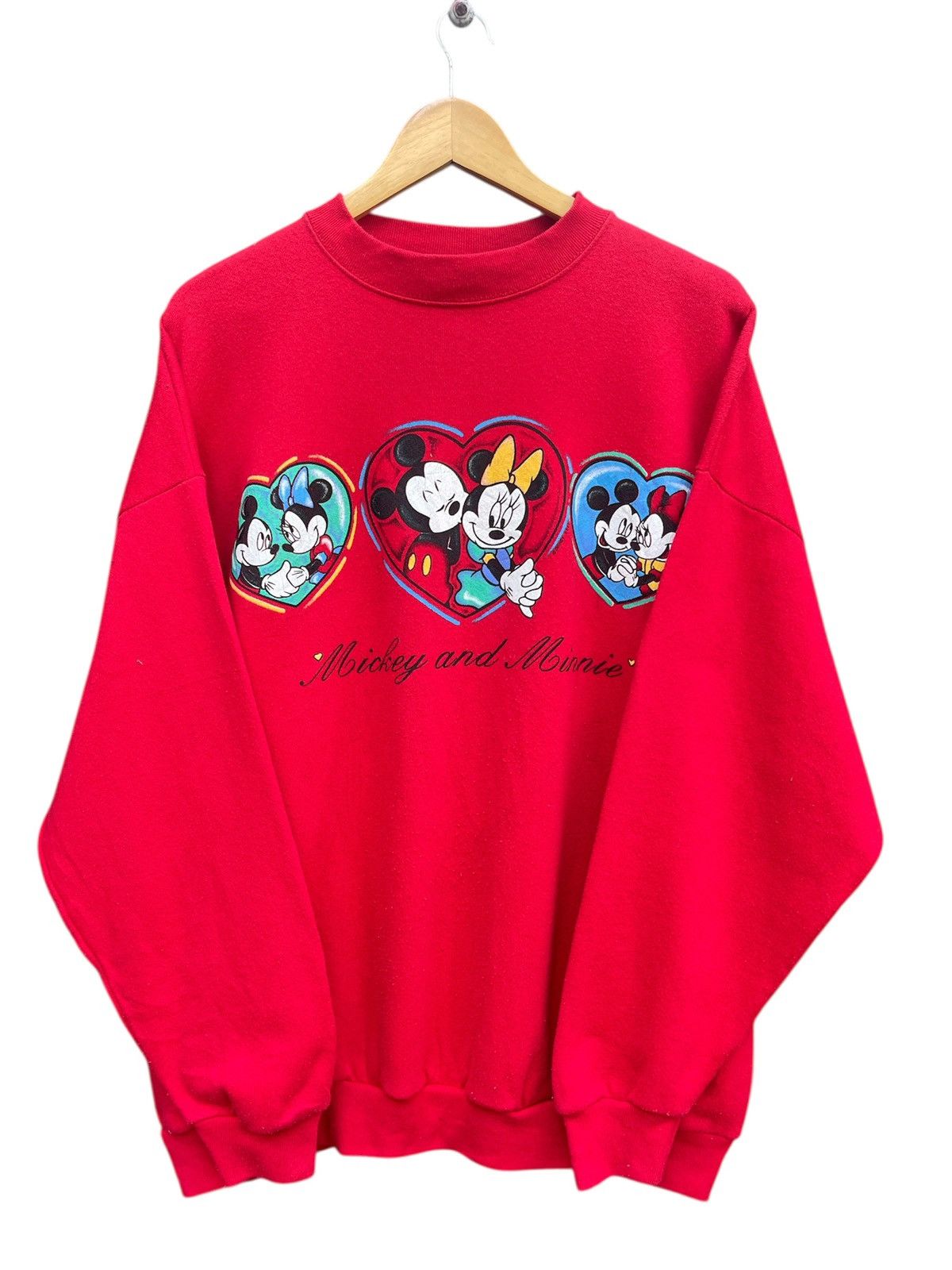 Vintage Vintage 90s Disney Mickey Unlimited Sweatshirt Made in Usa Size US L / EU 52-54 / 3 - 1 Thumbnail