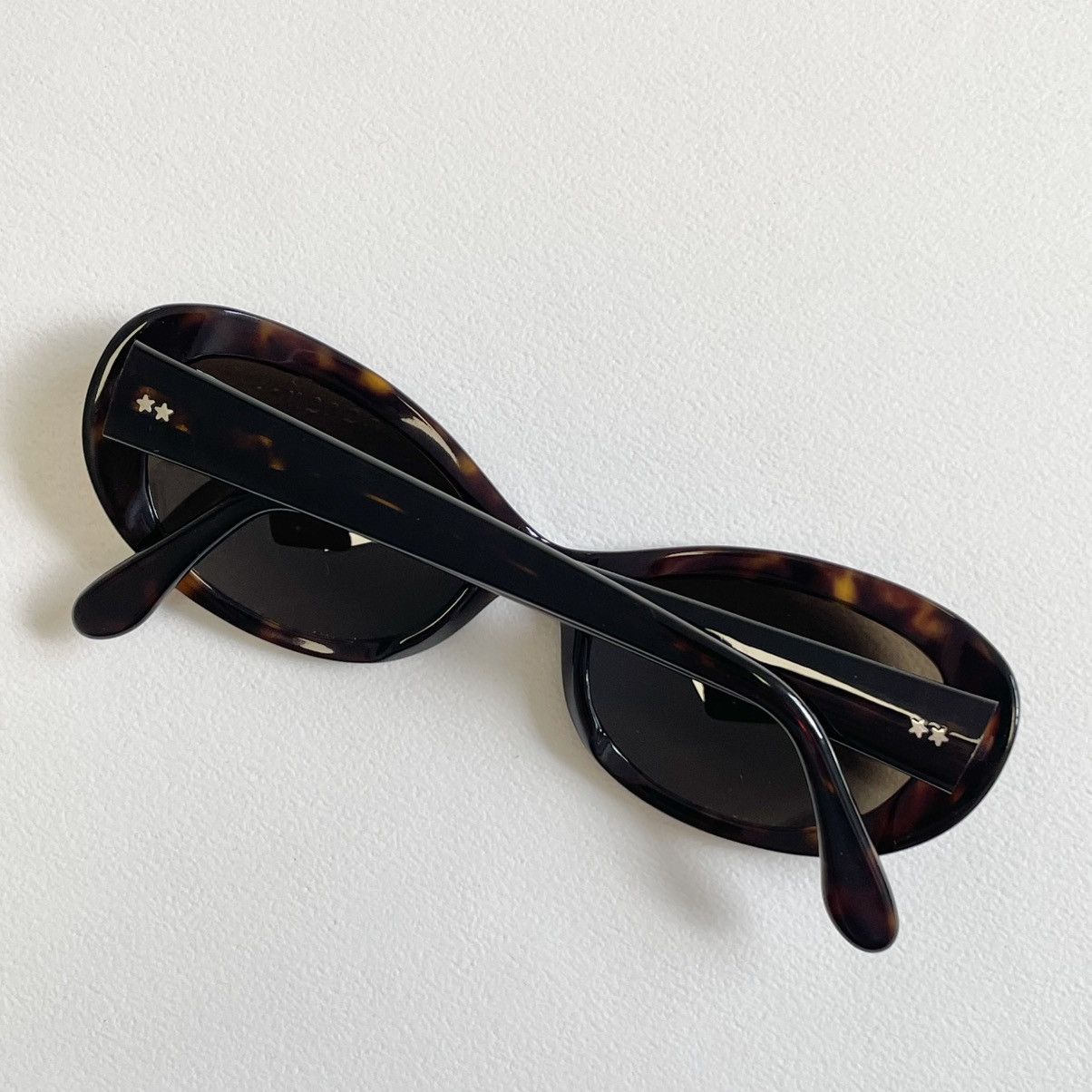 Cutler and Gross Tortoiseshell Oval ‘Cat Eye’ 70s Sunglasses Size ONE SIZE - 14 Thumbnail