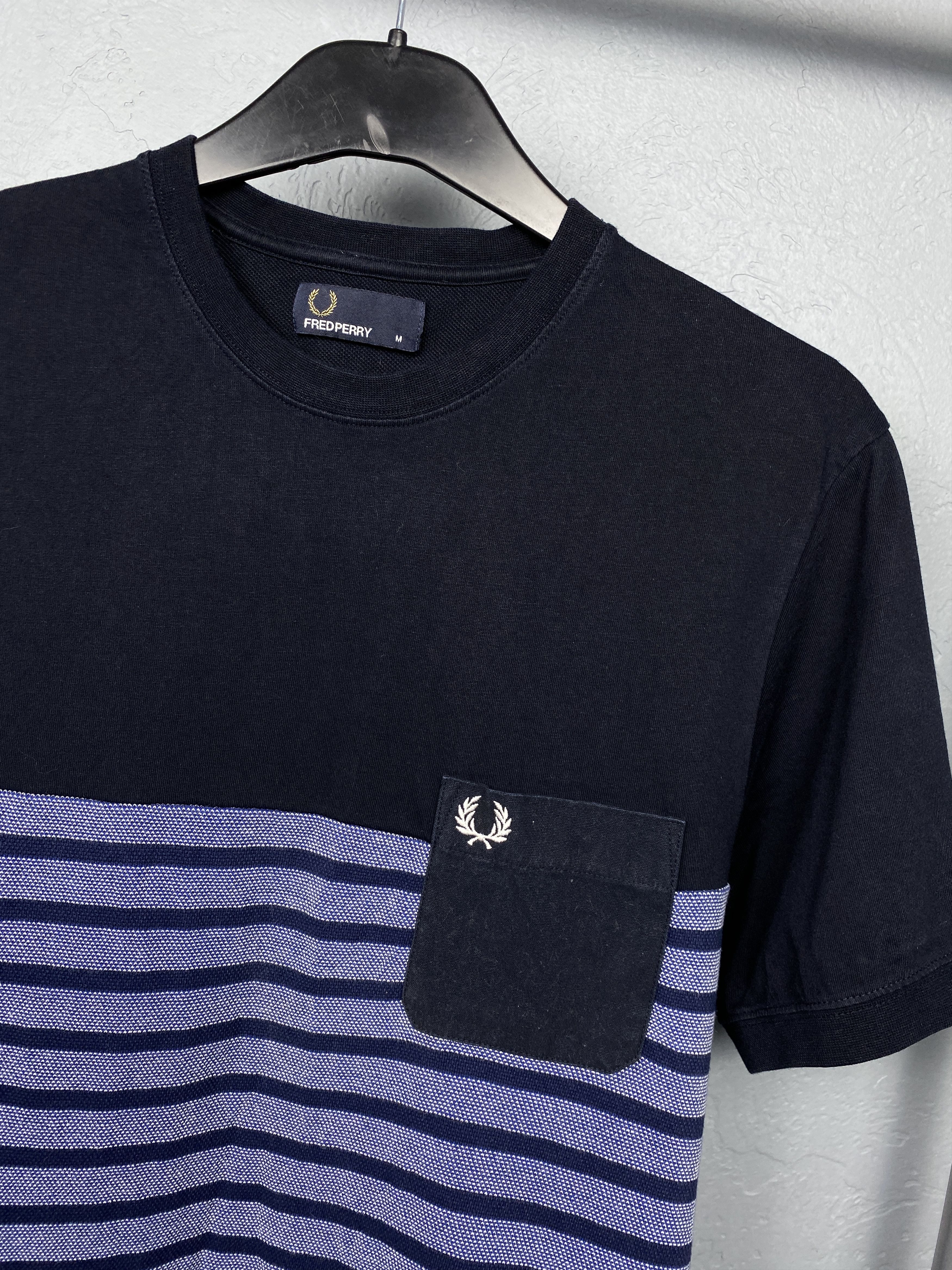 Fred Perry Fred Perry Mens Crew Neck T-Shirt Tee Size US M / EU 48-50 / 2 - 2 Thumbnail