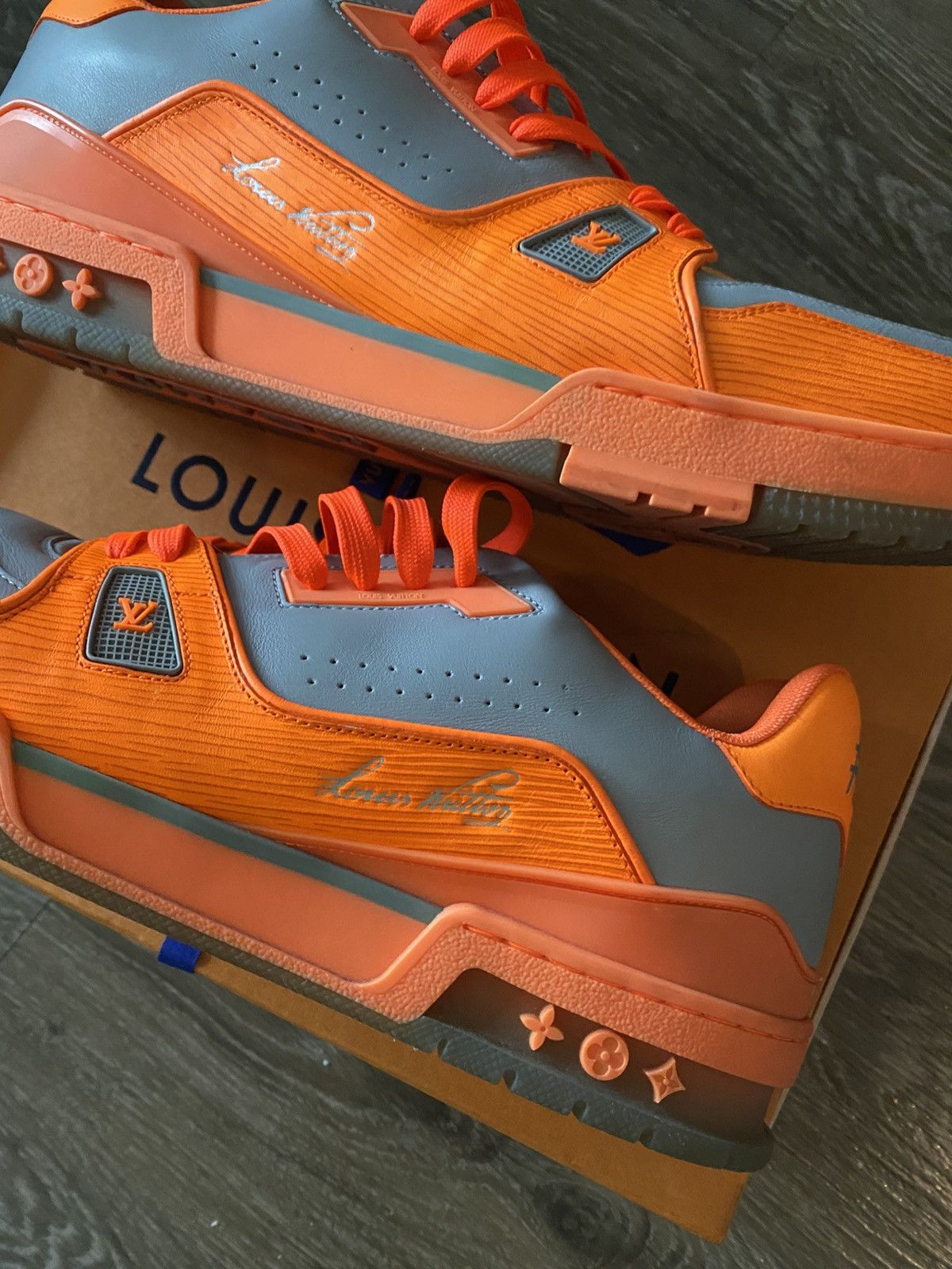 Louis Vuitton Louis Vuitton Special Edition Trainers Size US 12.5 / EU 45-46 - 2 Thumbnail