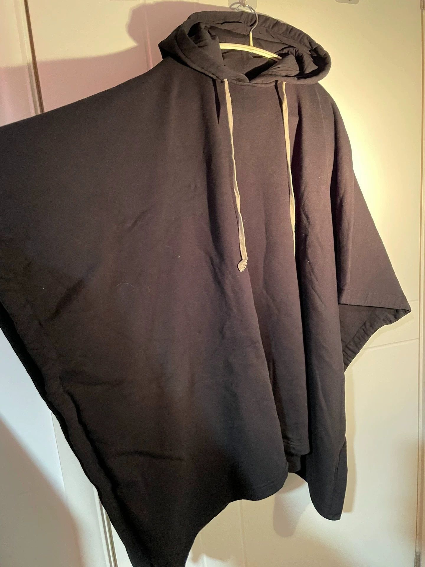 Rick Owens Rick Owens Hooded Fleece-Lined Cloak XS New Unisex Size US XS / EU 42 / 0 - 2 Thumbnail