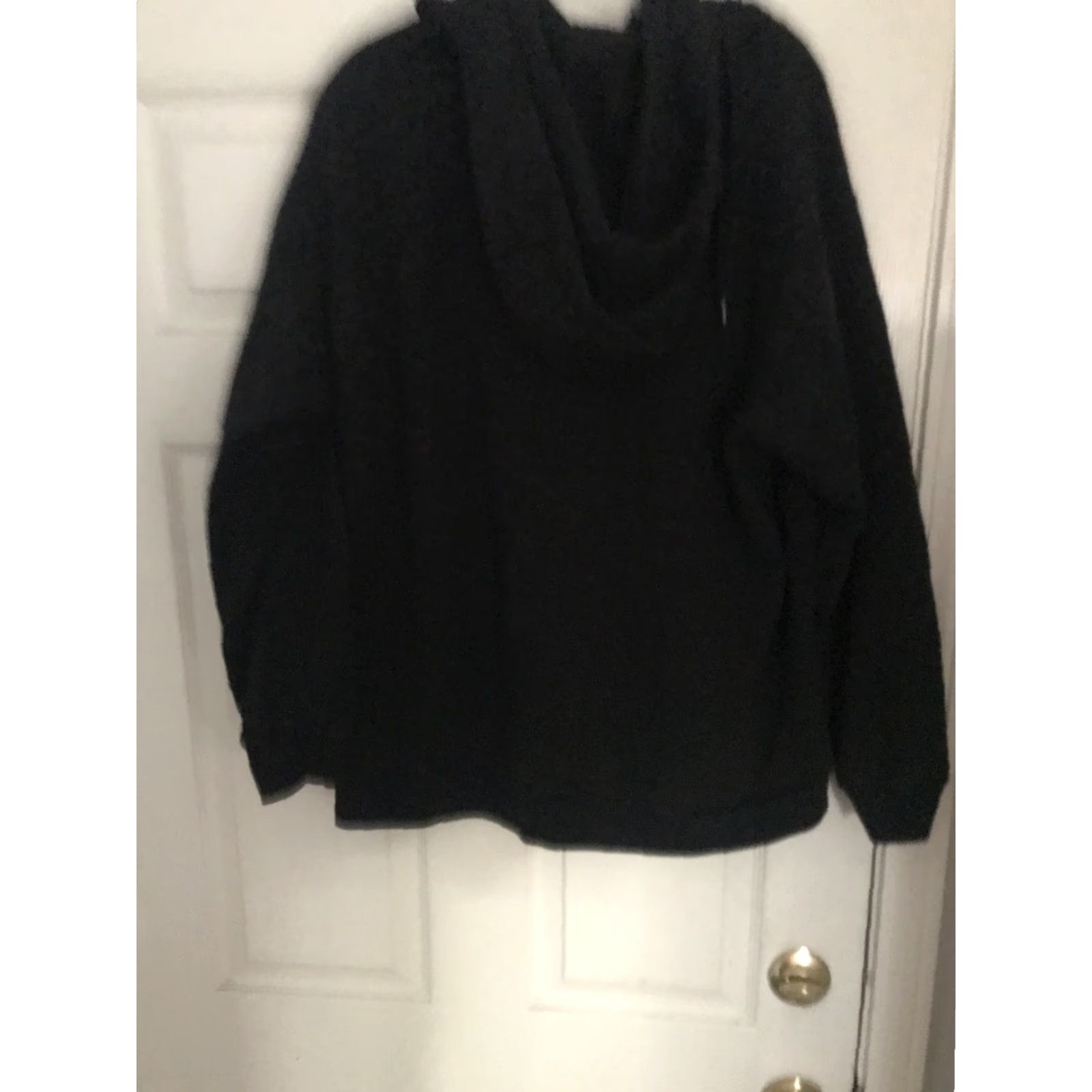 Victoria's Secret VINTAGE Victoria's Secret PINK Pullover Hoodie Sweatshirt L Black Logo Rhinestones Bling Shine Casual Womens Size L / US 10 / IT 46 - 3 Thumbnail