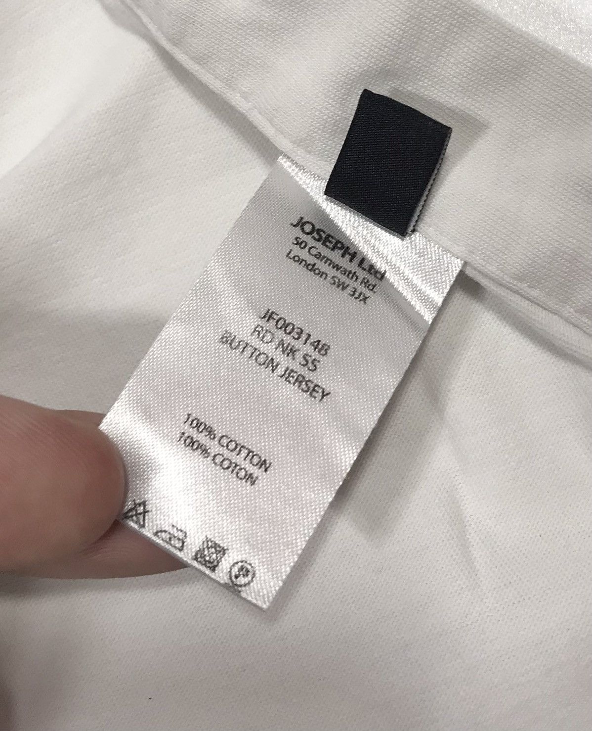 Joseph Joseph Button Jersey Tee Size M / US 6-8 / IT 42-44 - 7 Thumbnail