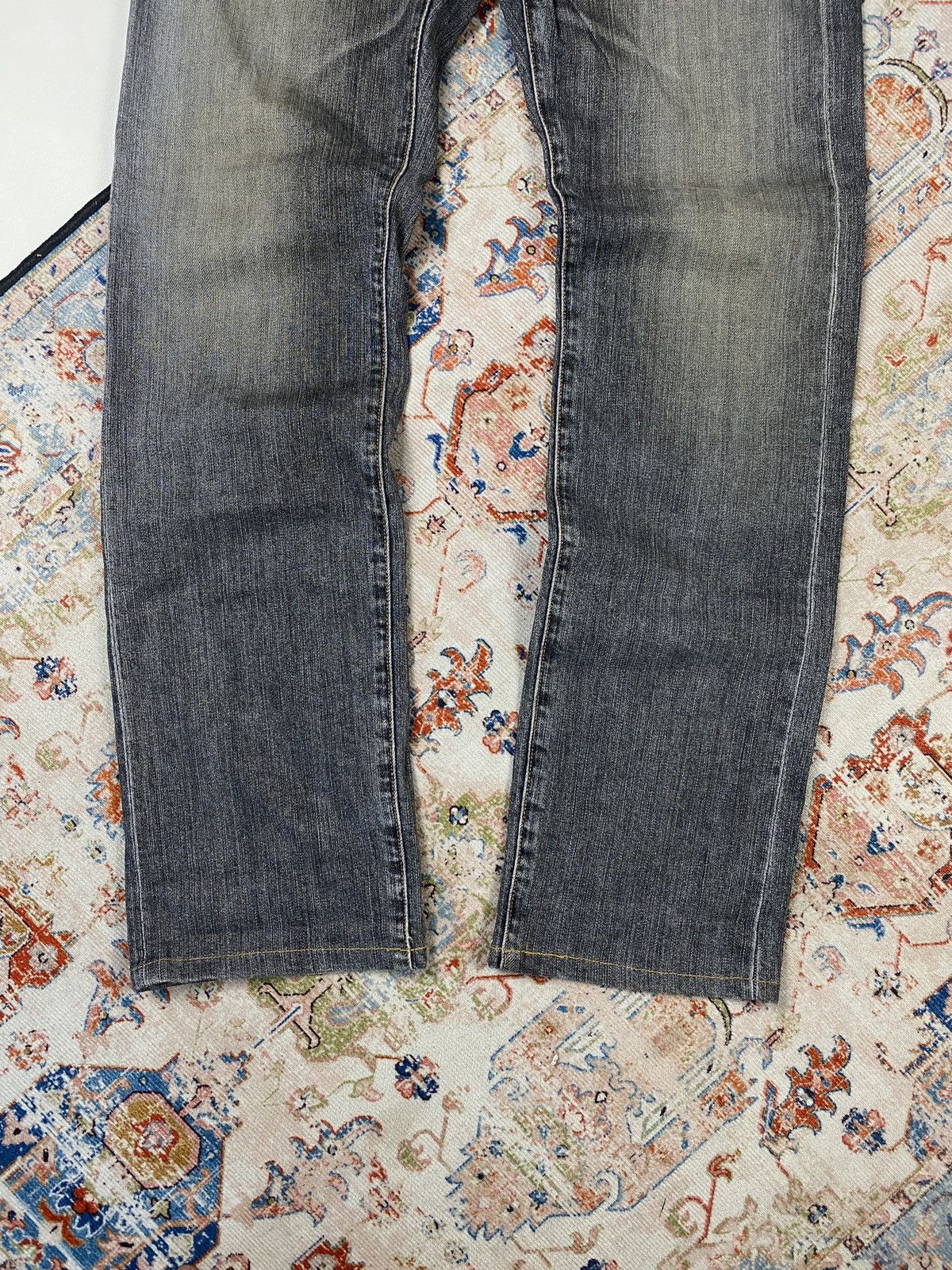 Japanese Brand × Vintage Longpants Selvedge BackNumber Grey Size US 33 - 7 Thumbnail