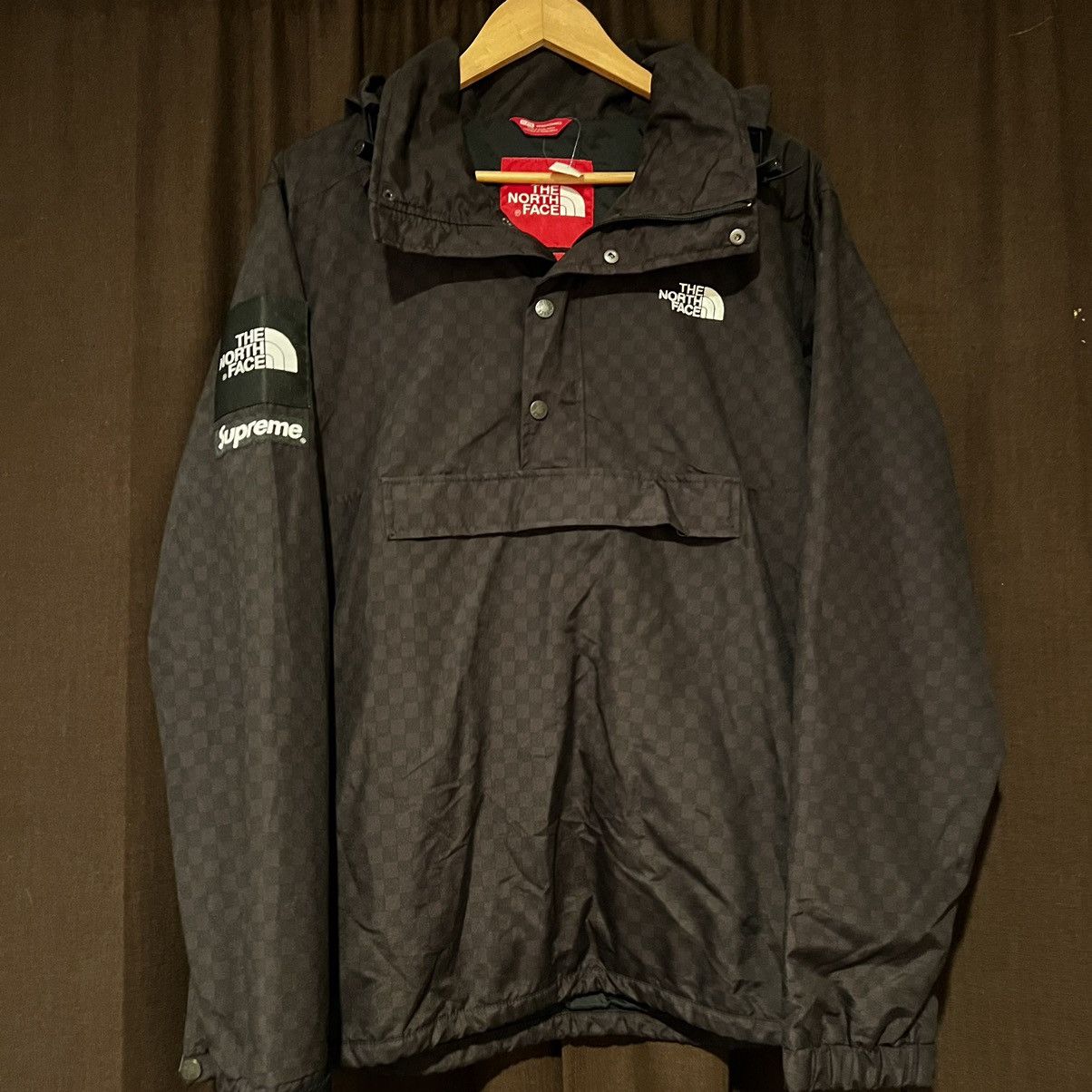 Supreme × The North Face Supreme x The North Face 2011 Checkered Pullover Jacket Size US XL / EU 56 / 4 - 7 Thumbnail