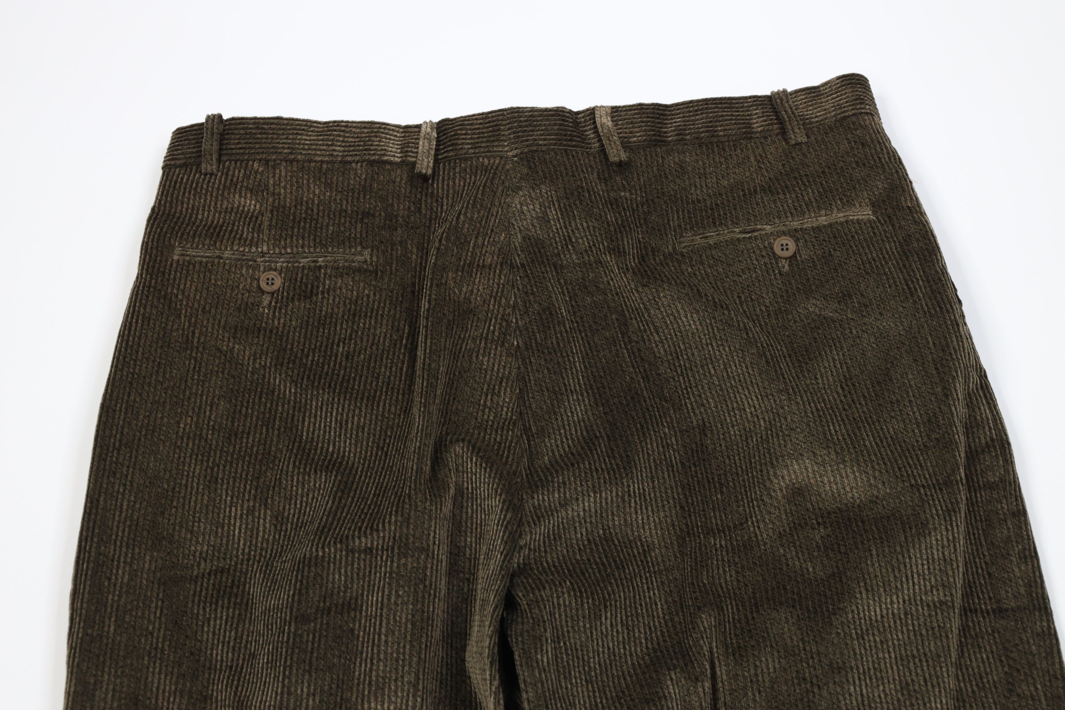 Vintage Vintage 90s Streetwear Wide Leg Corduroy Chino Pants USA Size US 38 / EU 54 - 11 Thumbnail