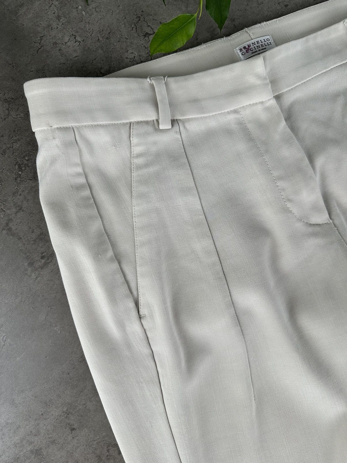 Brunello Cucinelli Brunello Cucinelli Cropped Pants Size 28" / US 6 / IT 42 - 5 Thumbnail