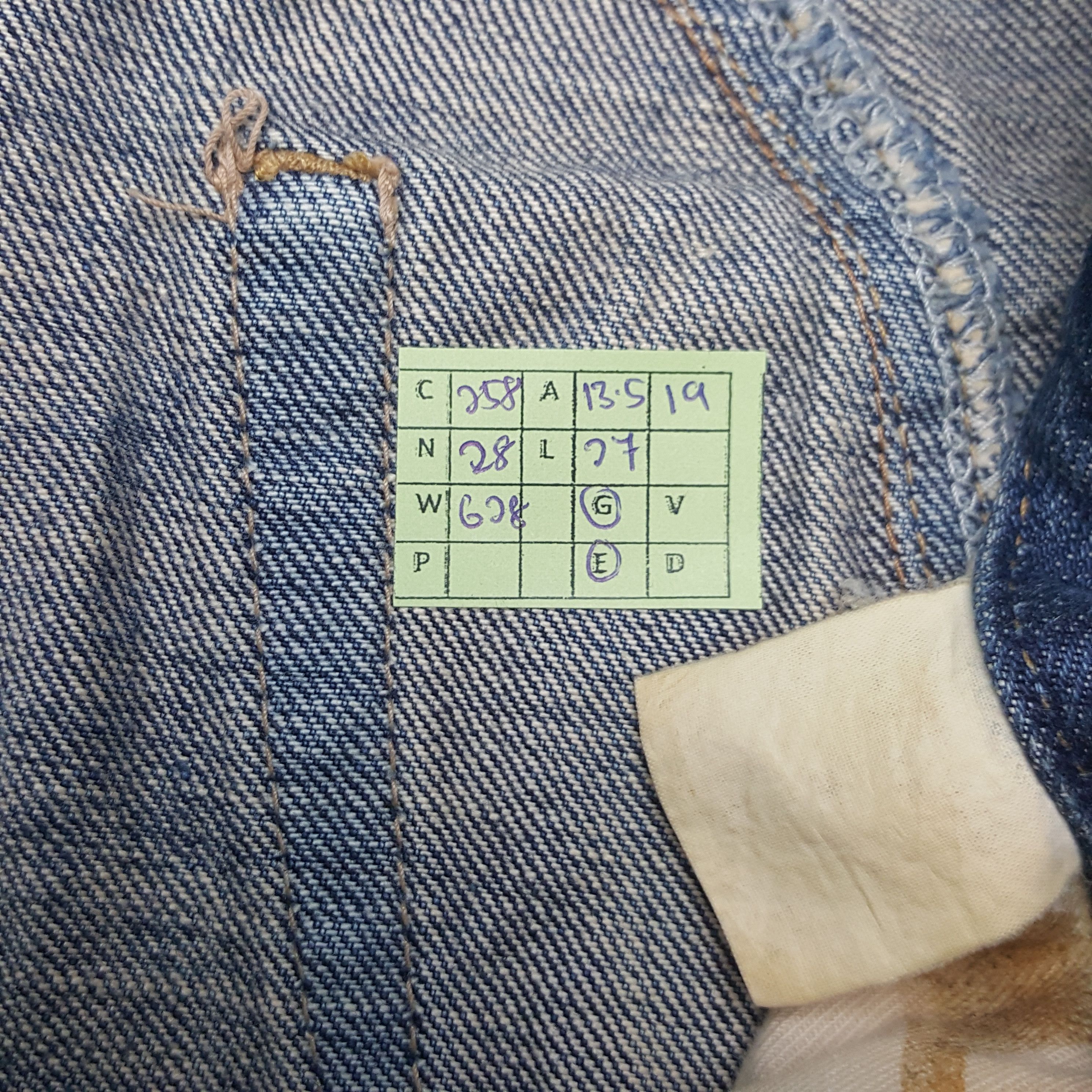 Hysteric Glamour × Japanese Brand × Vintage Vintage Hysteric Glamour Japan 3 Quaters Cargo Denim Jeans Size US 27 - 7 Thumbnail