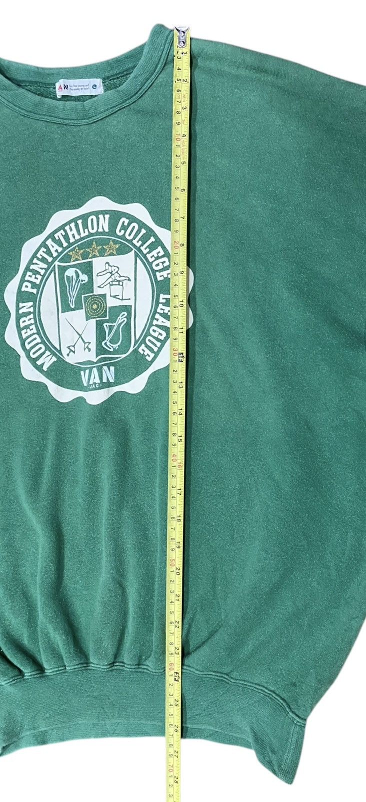 If Six Was Nine × Japanese Brand × Vintage Vintage VAN JAC College League Crewneck Size US L / EU 52-54 / 3 - 10 Thumbnail