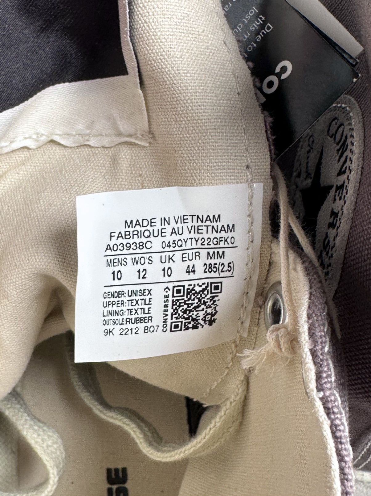 Rick Owens Rick Owens DRKSTAR HI Converse Size US 10 / EU 43 - 12 Thumbnail