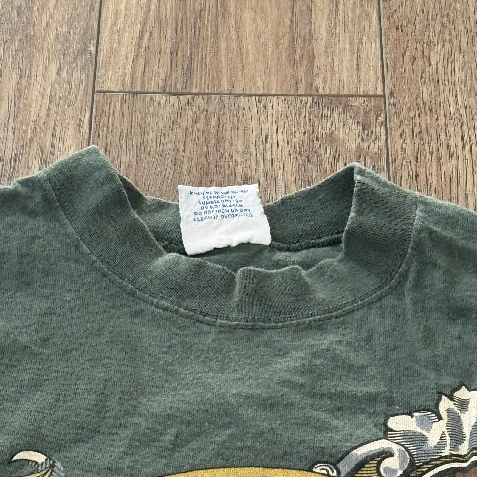 Other Vintage 90s Memphis Tennessee Delta Blues Riverboat Shirt Size US L / EU 52-54 / 3 - 3 Thumbnail