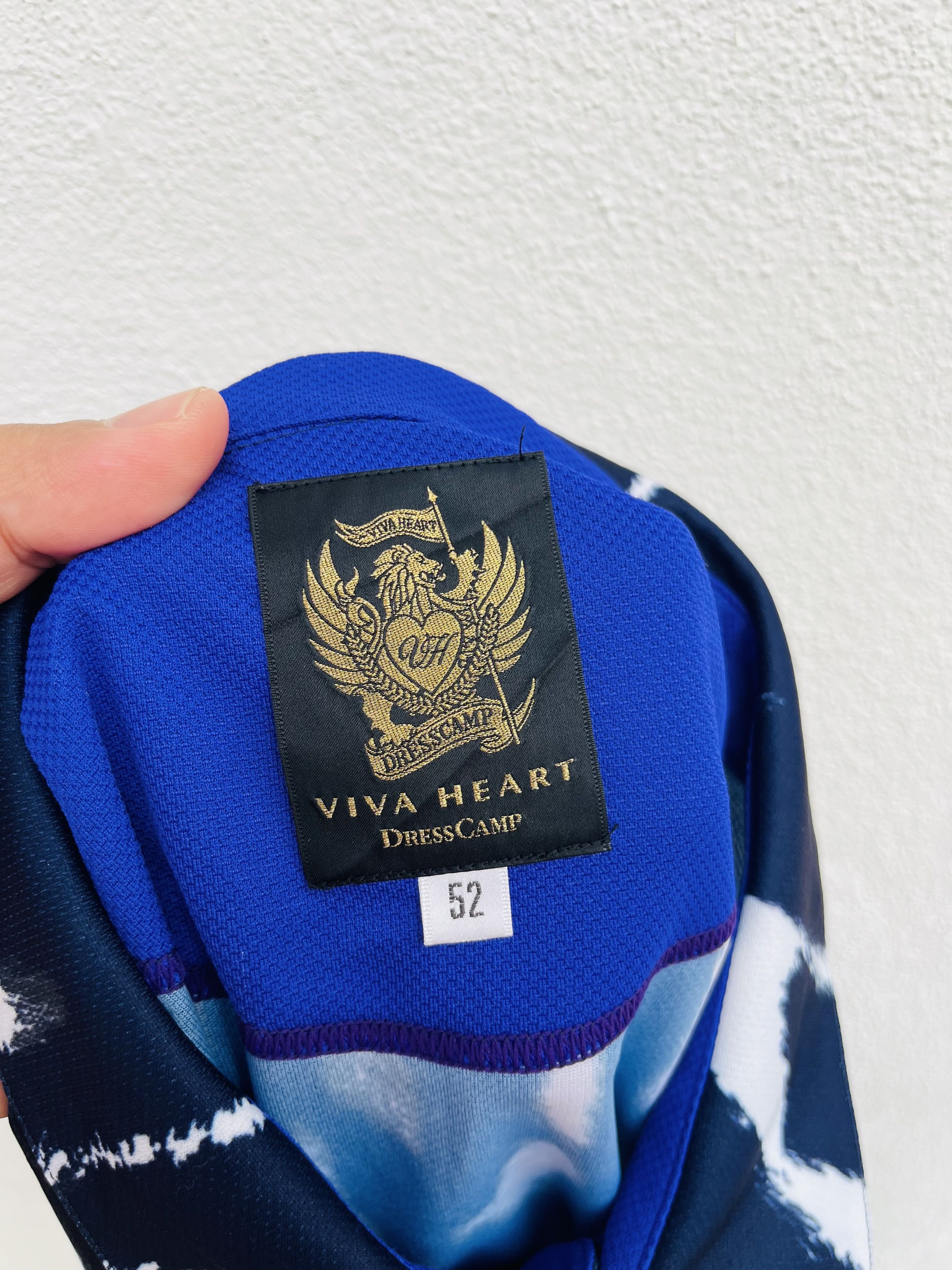 Japanese Brand × Vintage Vintage Viva Heart Dress Camp Designed Fashion Style Size US M / EU 48-50 / 2 - 9 Thumbnail