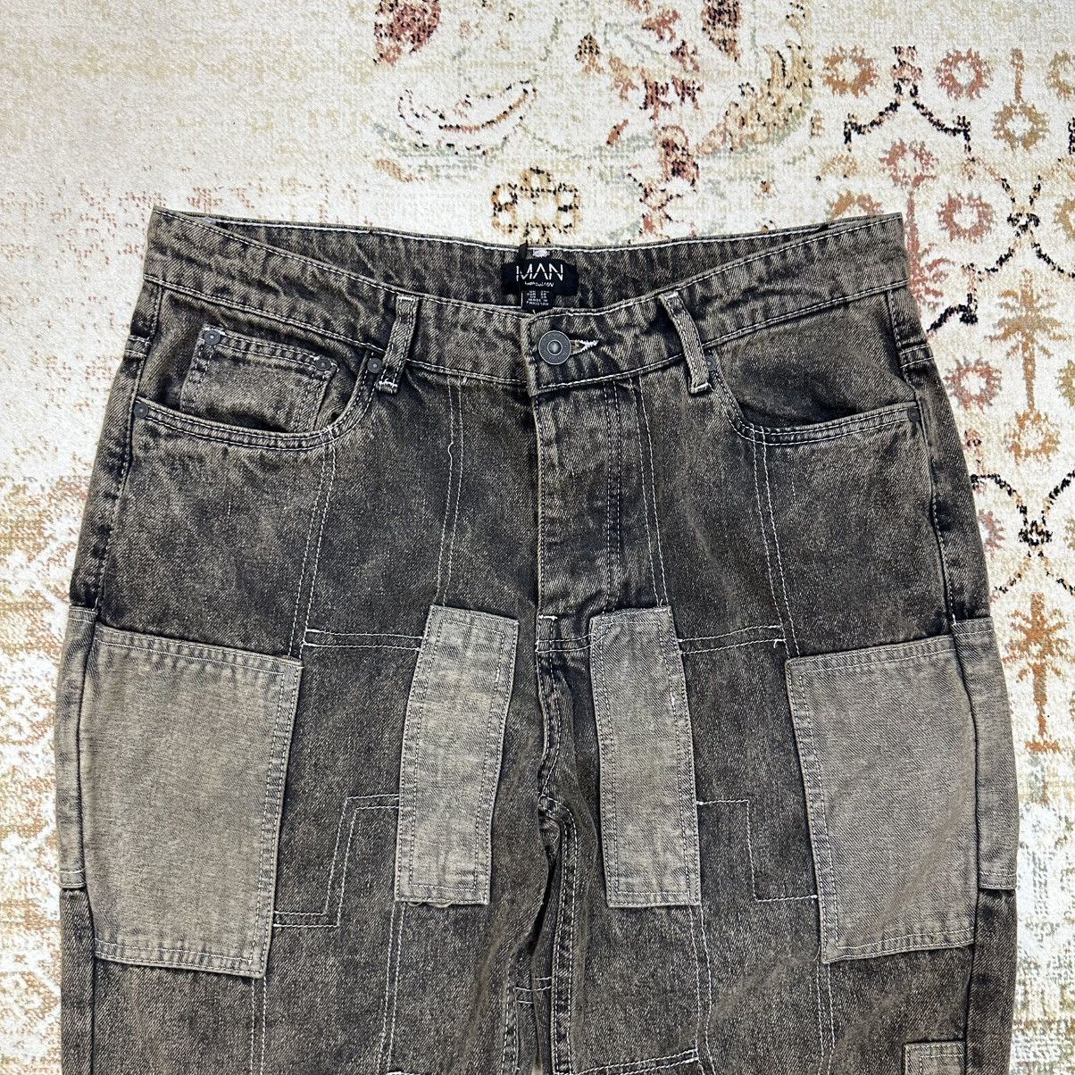 Vintage Vintage Mom Jeans Grunge Avantgarde Style Pants Y2K 00s Size 28" / US 6 / IT 42 - 4 Thumbnail
