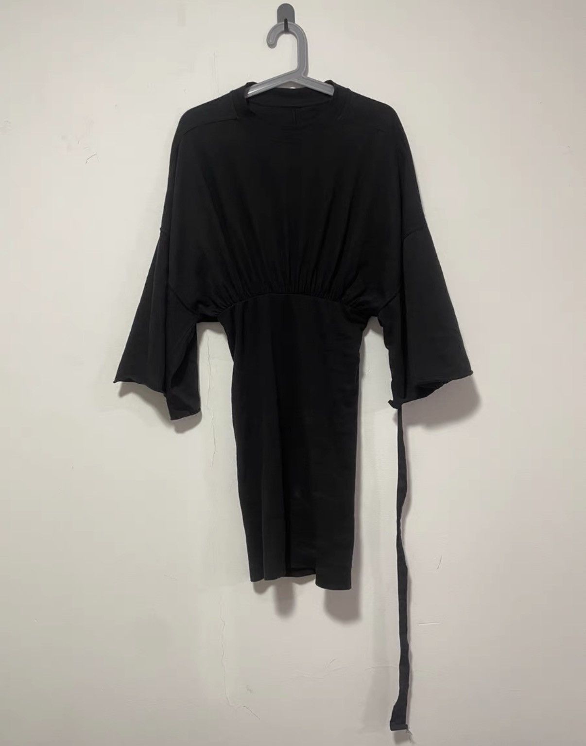 Rick Owens DRKSHDW Cinched Butterfly Sleeve Dress
