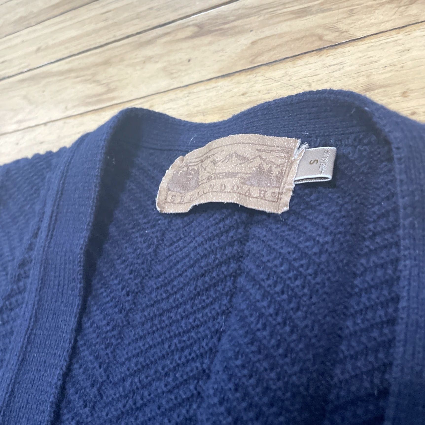 Vintage SHENANDOAH Cardigan Sweater Men S Blue Retro Grandpa Classic Preppy Knit Small Size S / US 4 / IT 40 - 5 Thumbnail