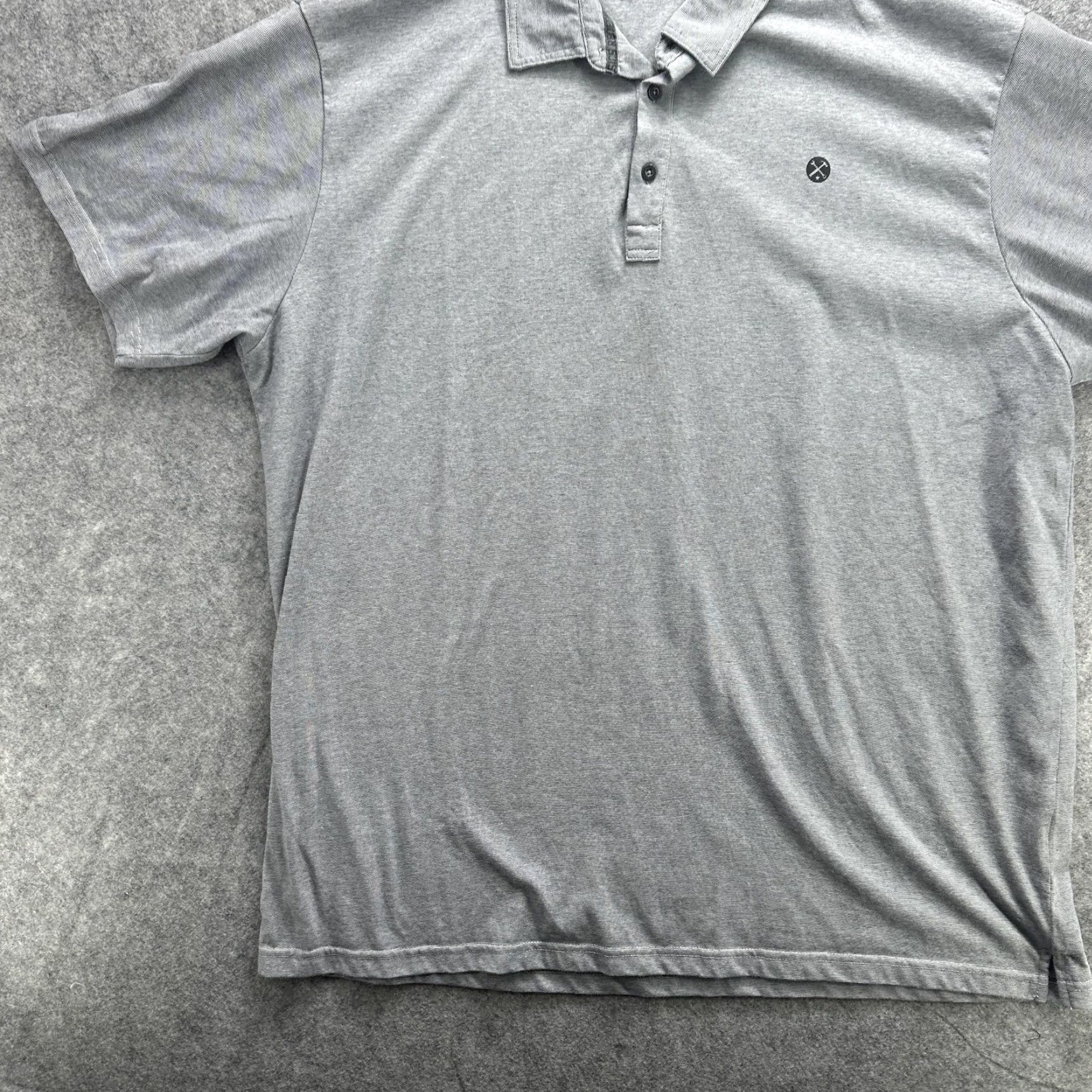 Vintage Dixxon Flannel Company Polo Shirt 4XL Gray D-Sport Performance Golf Mens Size US XXL / EU 58 / 5 - 3 Thumbnail
