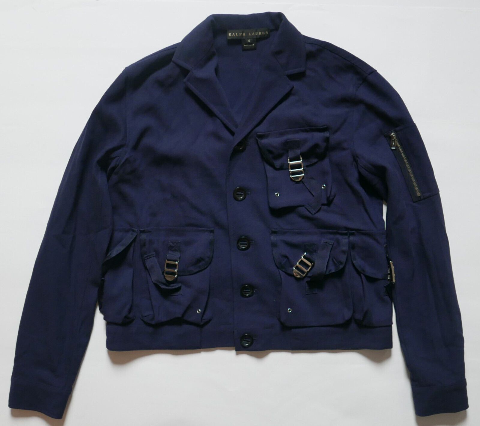Ralph Lauren Black Label Ralph Lauren Black Label Jacket Blazer Utility Wool NWOT 4 Size S / US 4 / IT 40 - 1 Thumbnail