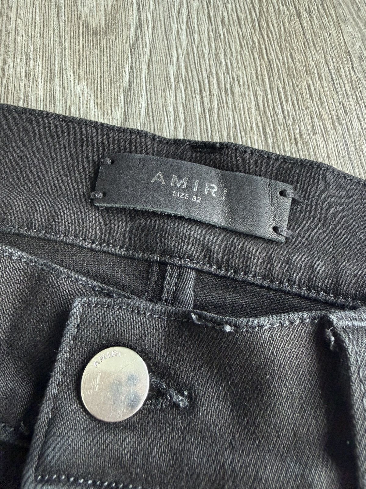 Amiri Amiri MX1 Denim Black Size US 32 / EU 48 - 3 Thumbnail