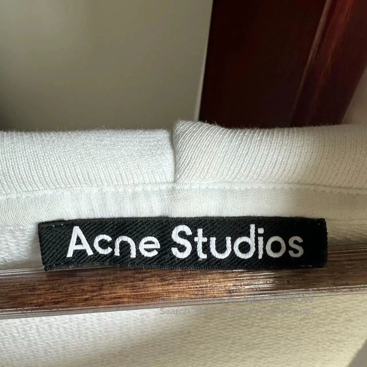 Acne Studios Acne Studios White Hoodie L. Size US L / EU 52-54 / 3 - 4 Thumbnail