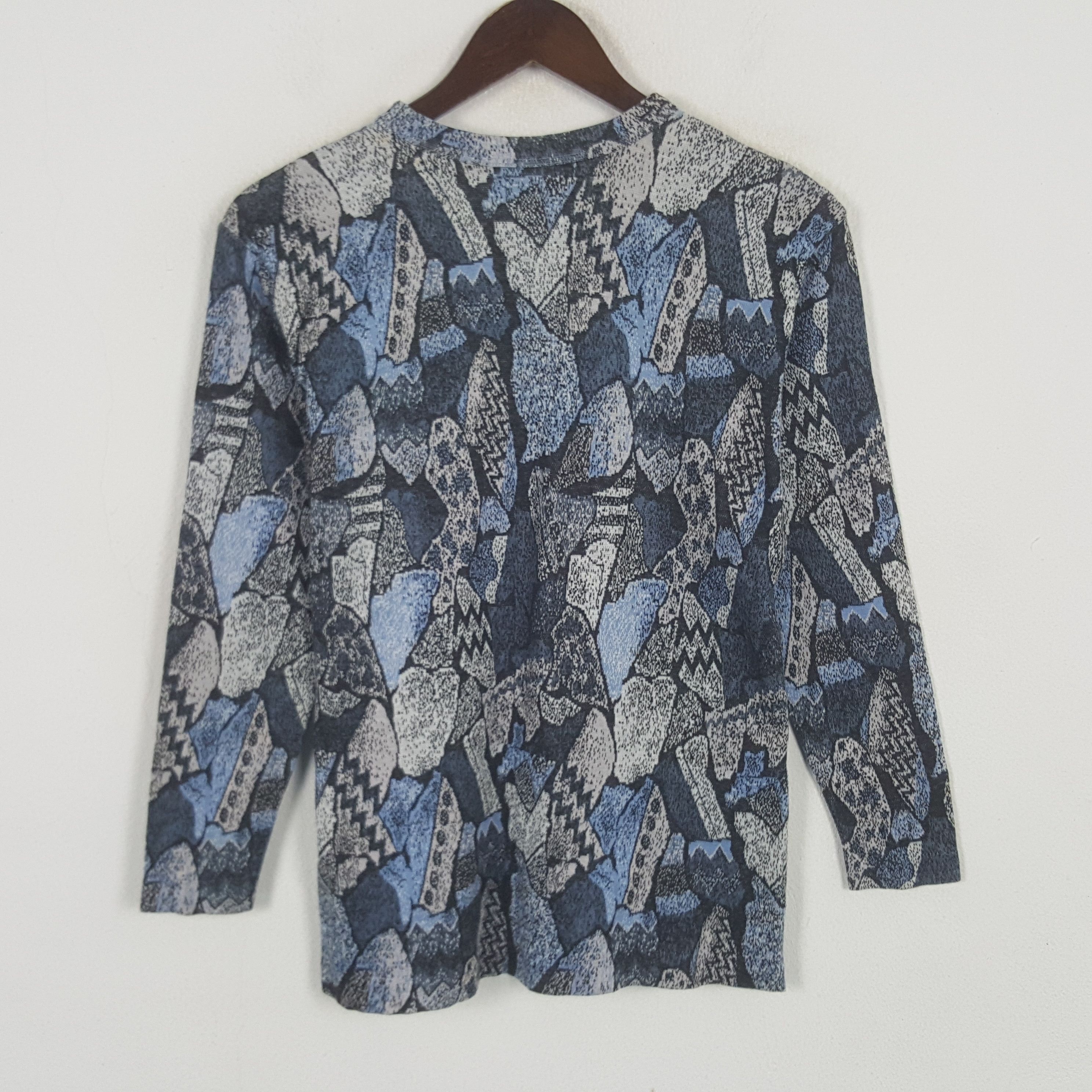 Issey Miyake Vintage Plantation by Issey Miyake Stone Design Tshirt Size US S / EU 44-46 / 1 - 2 Thumbnail