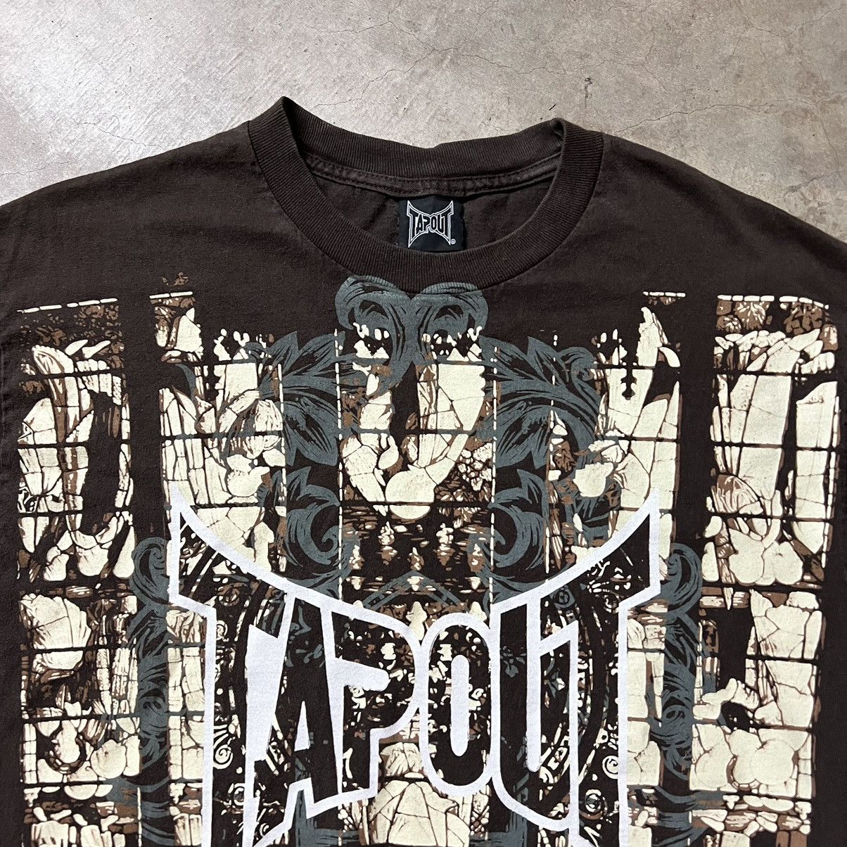Southpole × Tapout × Vintage Vintage Y2K Tapout Graphic T-Shirt Size US XL / EU 56 / 4 - 3 Thumbnail