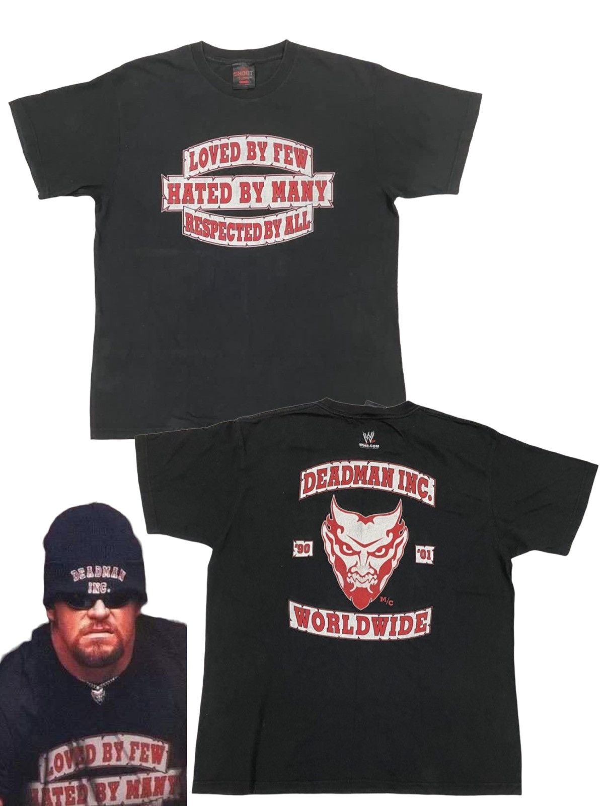 '01 Deadman Inc Undertaker Vintage Tee