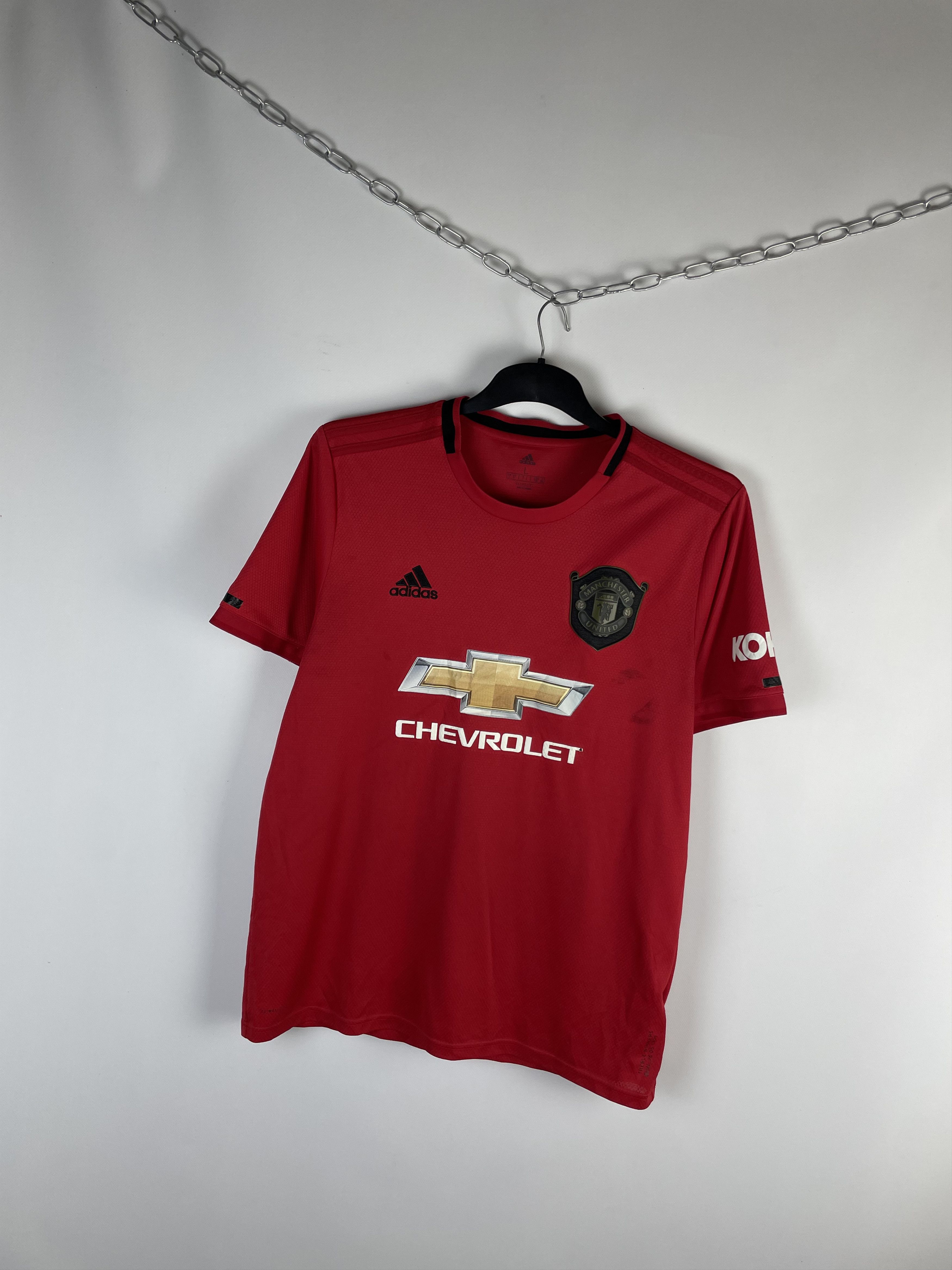 Adidas Vintage Adidas Manchester United Jersey Size US L / EU 52-54 / 3 - 2 Thumbnail