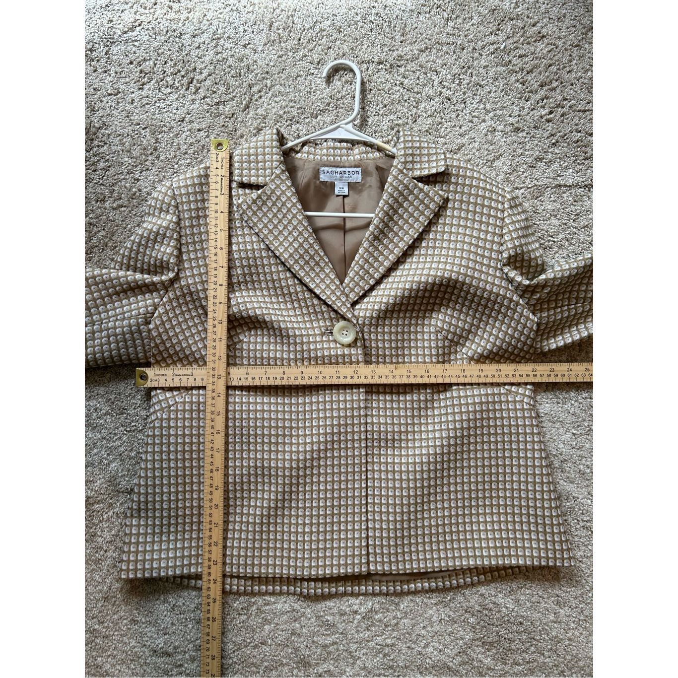 Other Sag Harbor Tweed Blazer Trapeze Suit Jacket Women’s Size 16W Size XL / US 12-14 / IT 48-50 - 5 Thumbnail