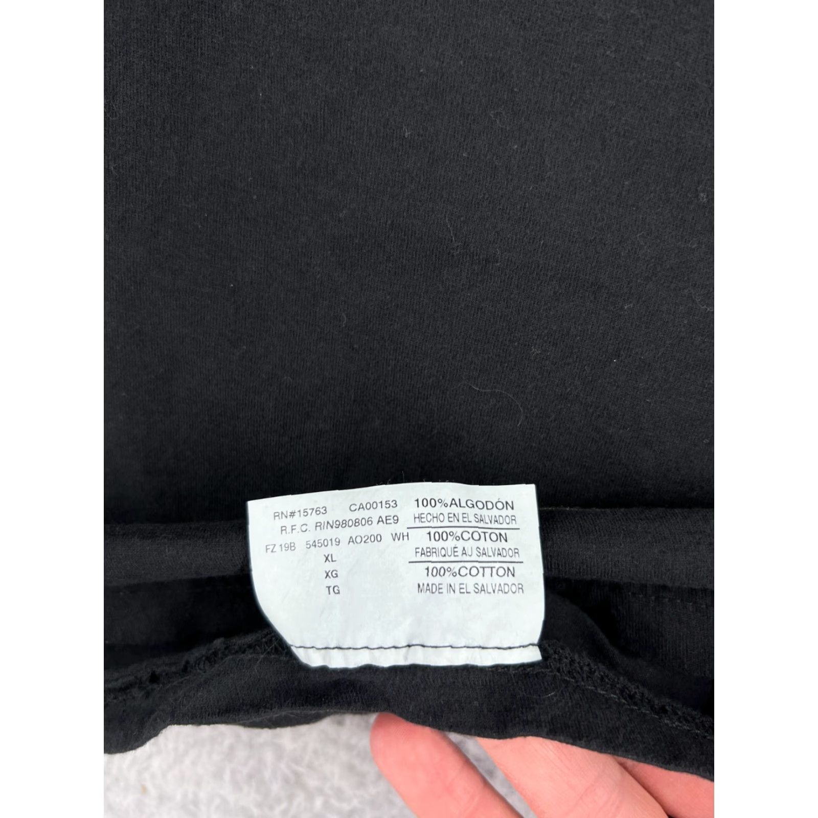 Champion Champion Shirt Men XL Black Logo Cotton Sports Retro Outdoor Size US XL / EU 56 / 4 - 5 Thumbnail