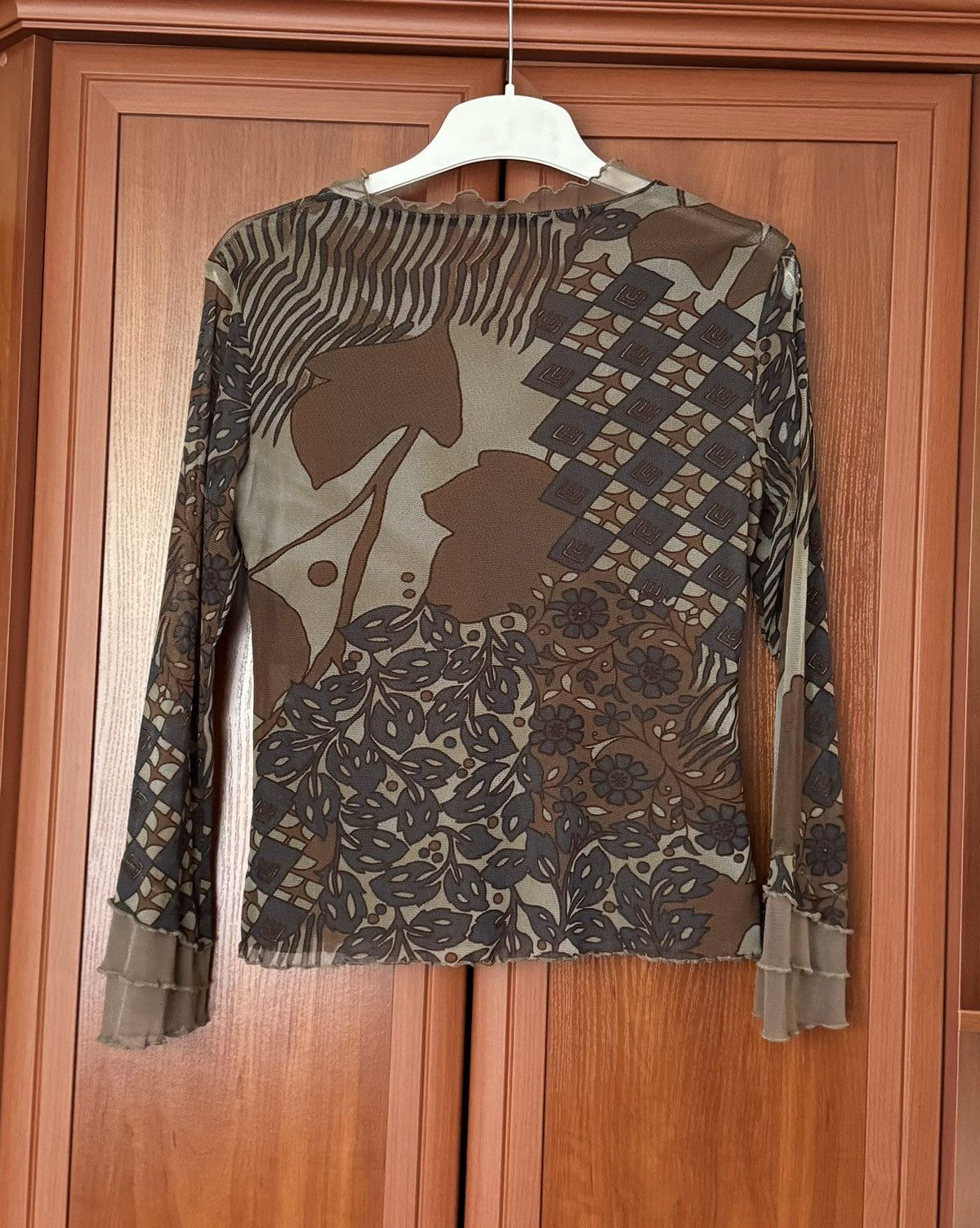 Japanese Brand × Jean Paul Gaultier Mesh top long sleeve motive like Jean Paul Gaultier vintage Size M / US 6-8 / IT 42-44 - 17 Thumbnail