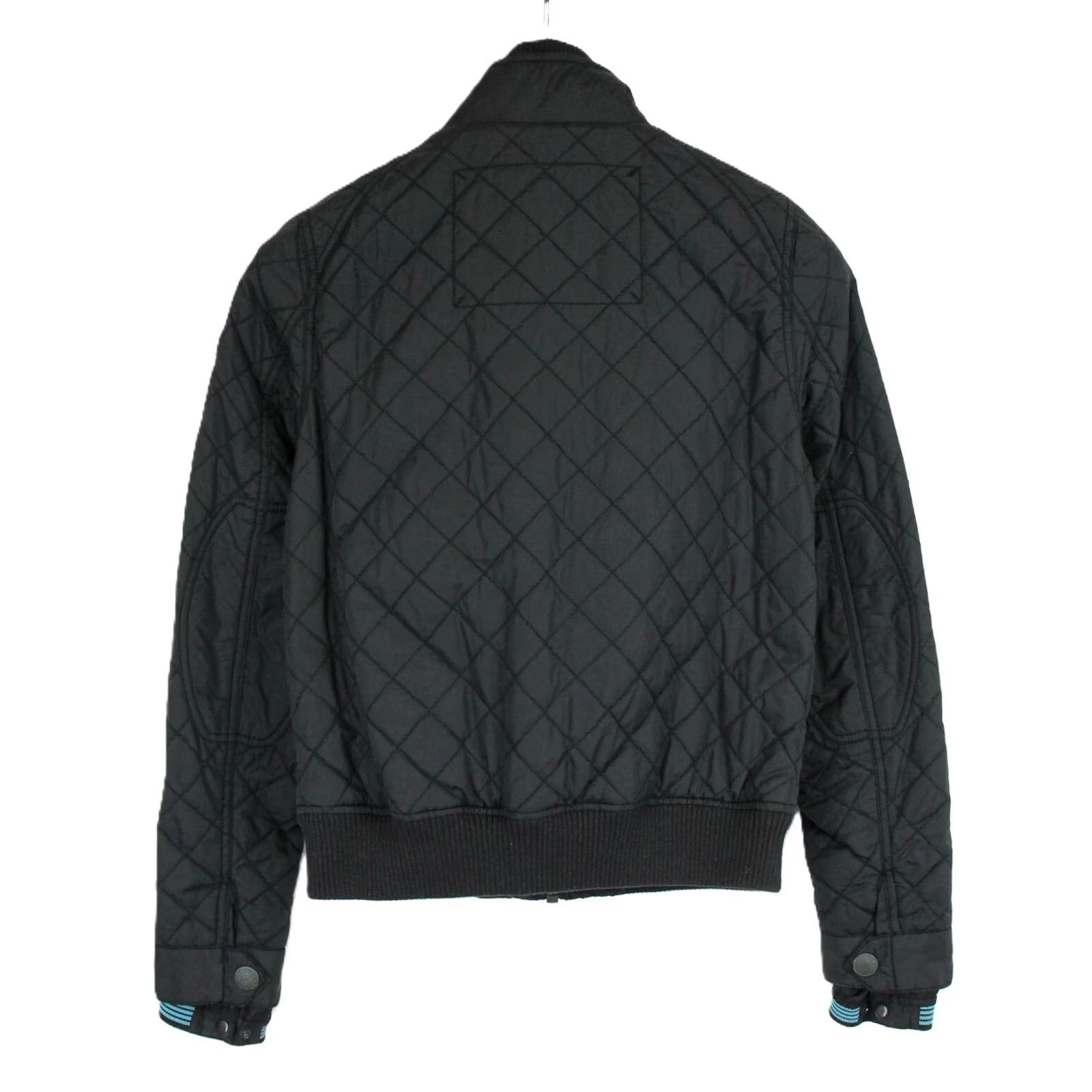 Superdry SUPERDRY Jacket Men's MEDIUM Full Zip Quilted Padded Black Size US M / EU 48-50 / 2 - 2 Thumbnail