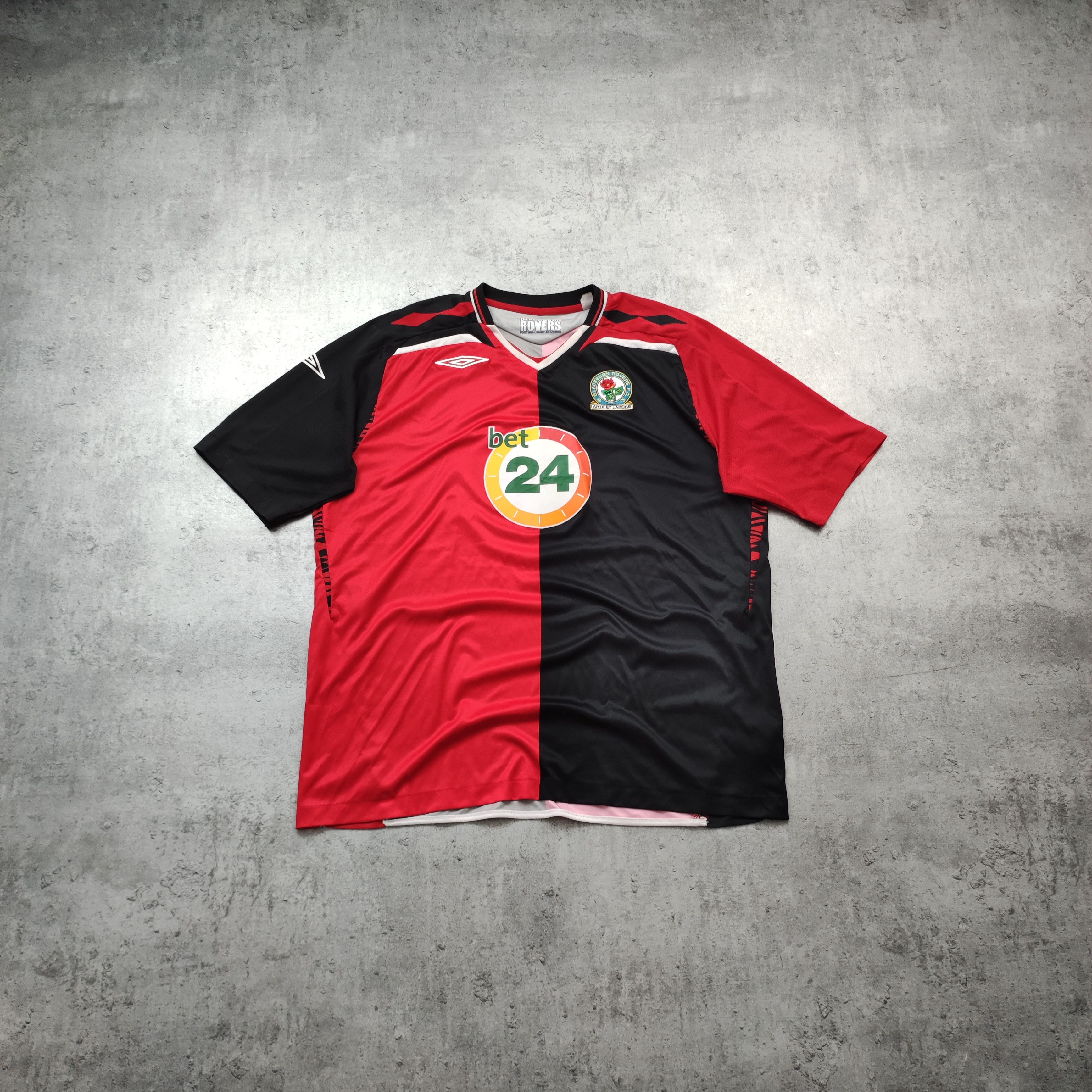 Vintage Rare 2007/08 Football Blackburn Rovers Away Kit