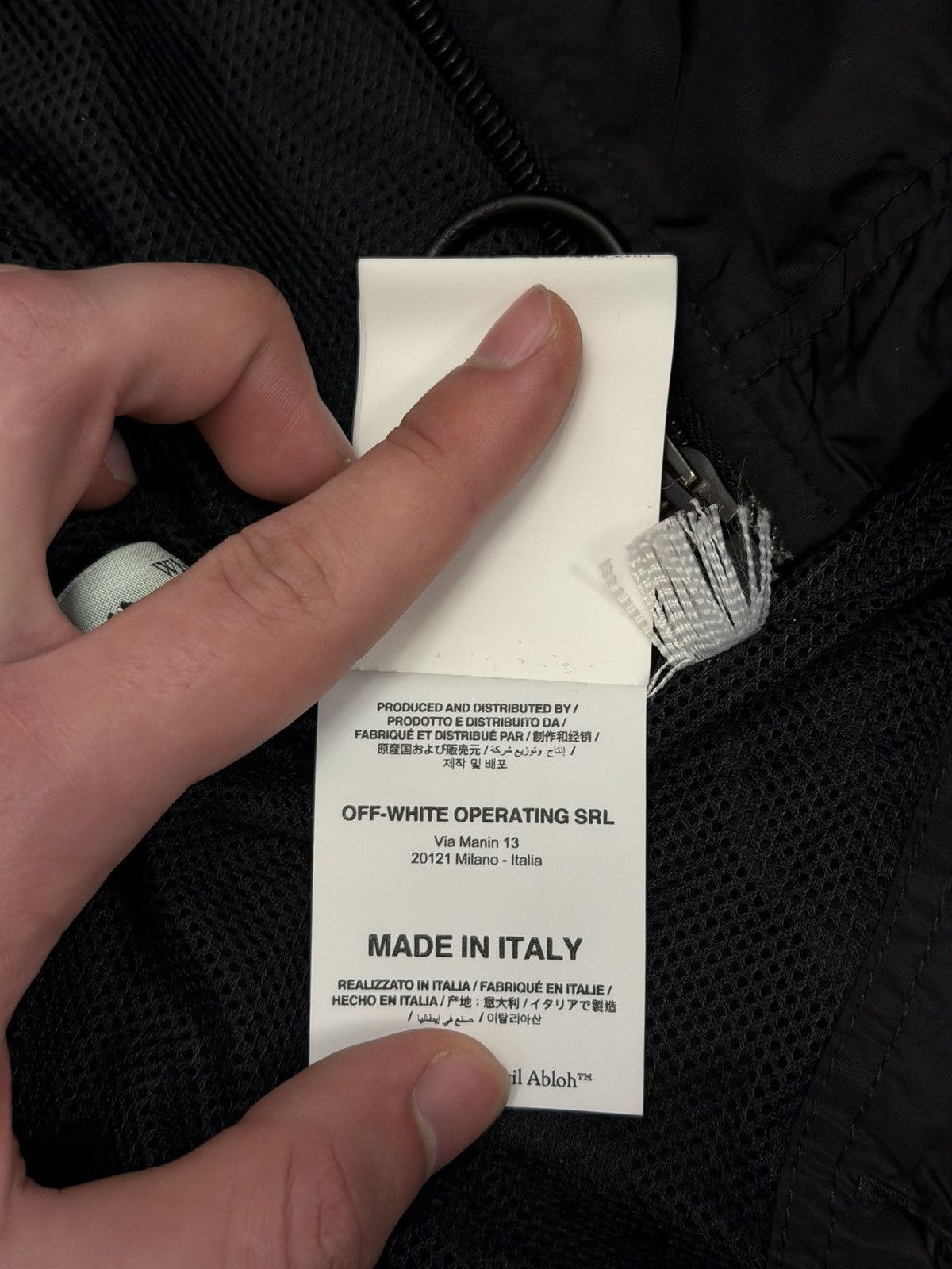 Off-White Off-white jacket with embroidered emblems Size US M / EU 48-50 / 2 - 10 Thumbnail
