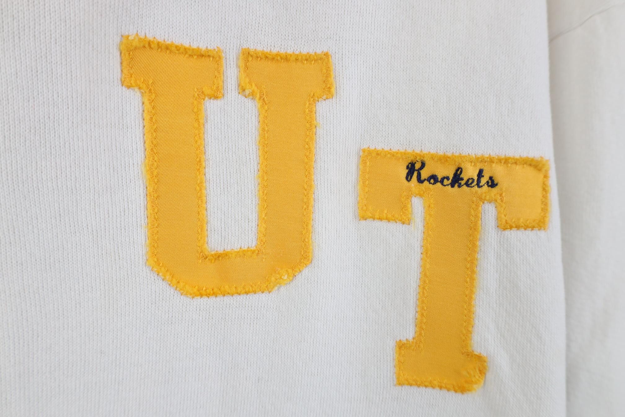 Vintage Vintage 70s University of Toledo Rockets Hoodie Sweatshirt Size XL / US 12-14 / IT 48-50 - 4 Thumbnail
