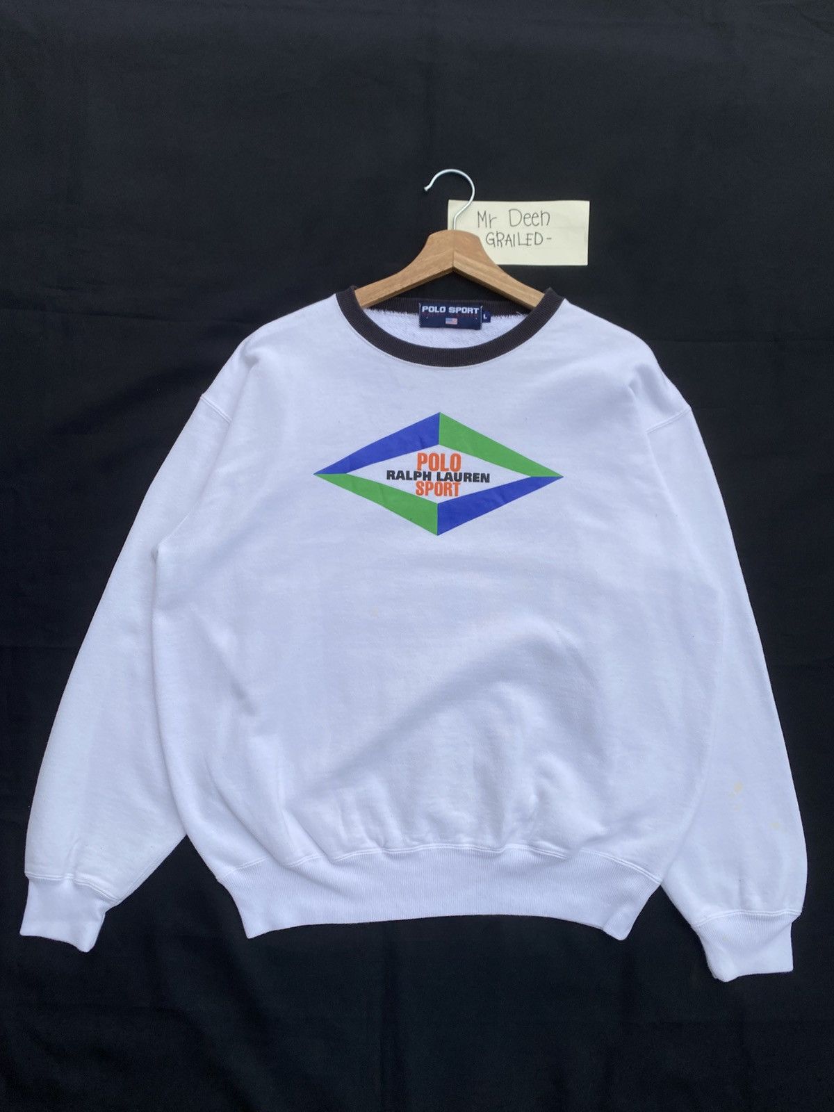 Polo Ralph Lauren Rare Vintage Polo Ralph Lauren Sport Sweater Size US L / EU 52-54 / 3 - 2 Thumbnail