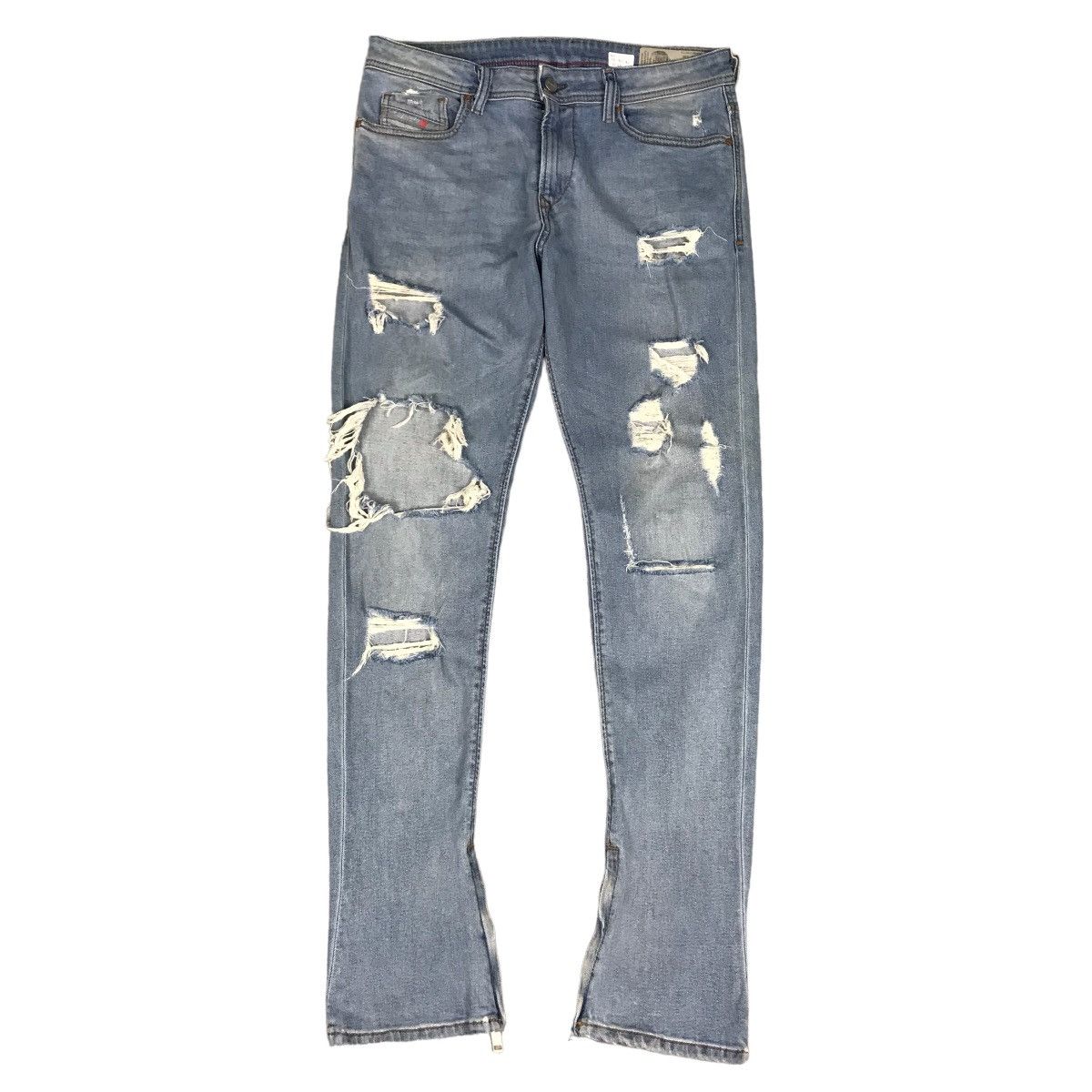 Diesel SLIM DIESEL DISTRESSED JEANS PANTS Size US 30 / EU 46 - 1 Thumbnail