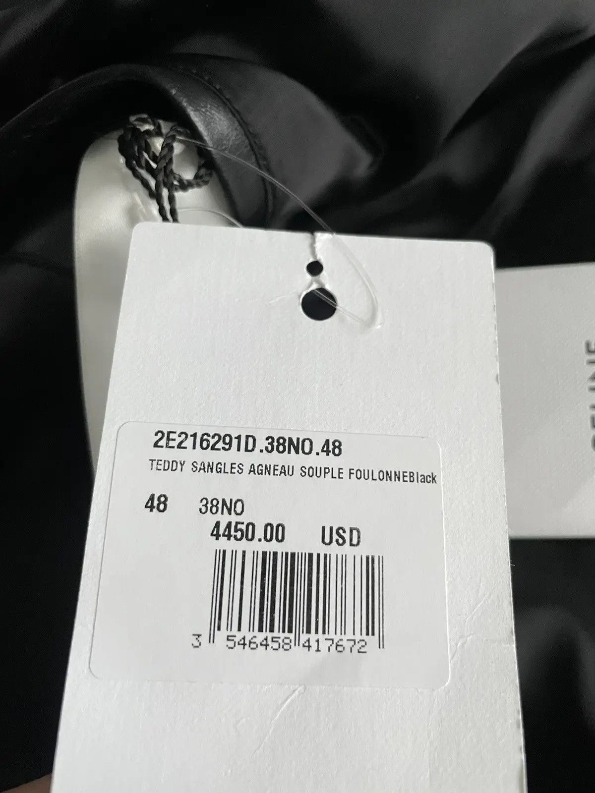 Celine × Hedi Slimane Rare Brand NEW Hedi Slimane Runway Sold Out Leather Jacket Size US M / EU 48-50 / 2 - 8 Thumbnail
