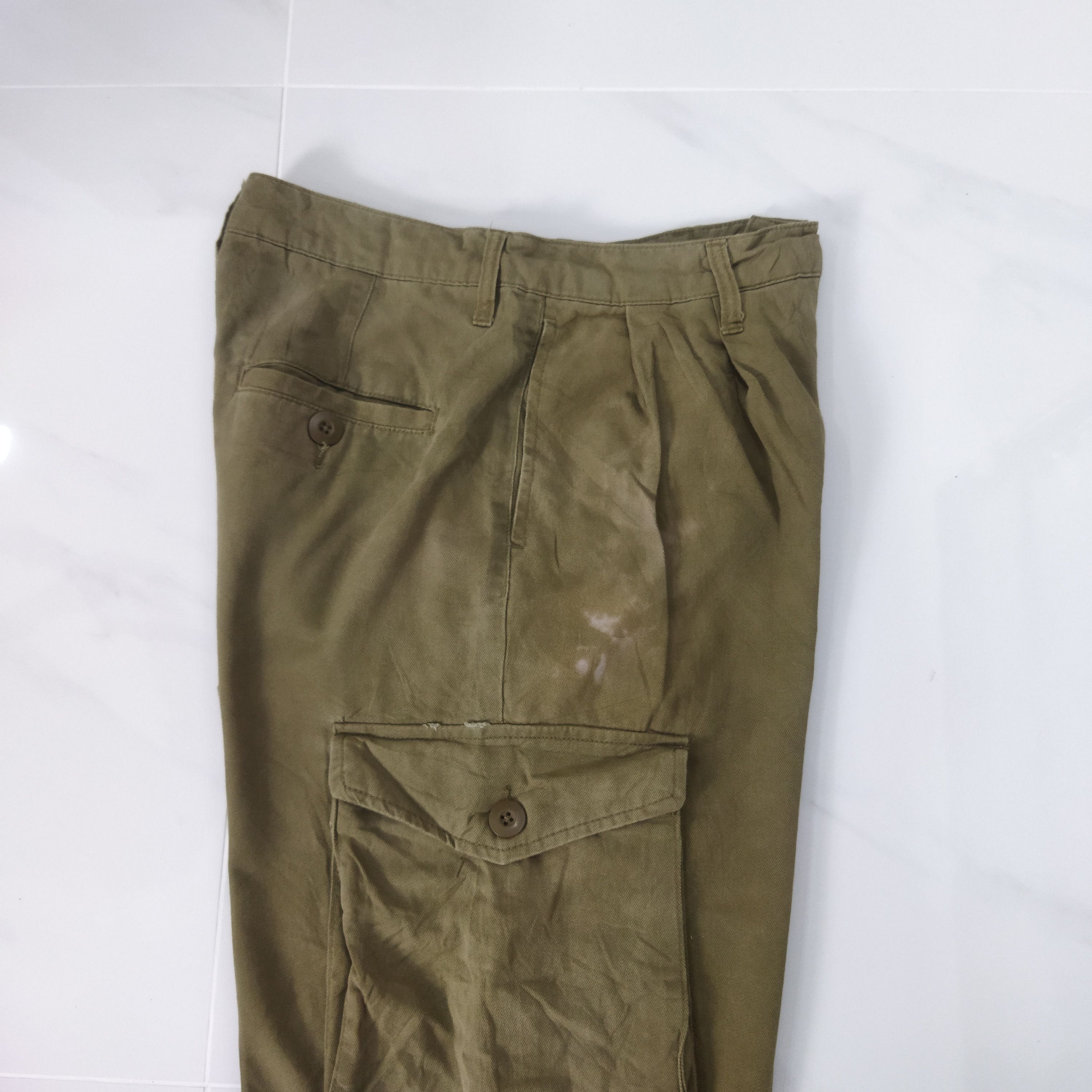 Japanese Brand JAPANESE BRAND BAGGY CARGO PANTS Size US 30 / EU 46 - 13 Thumbnail