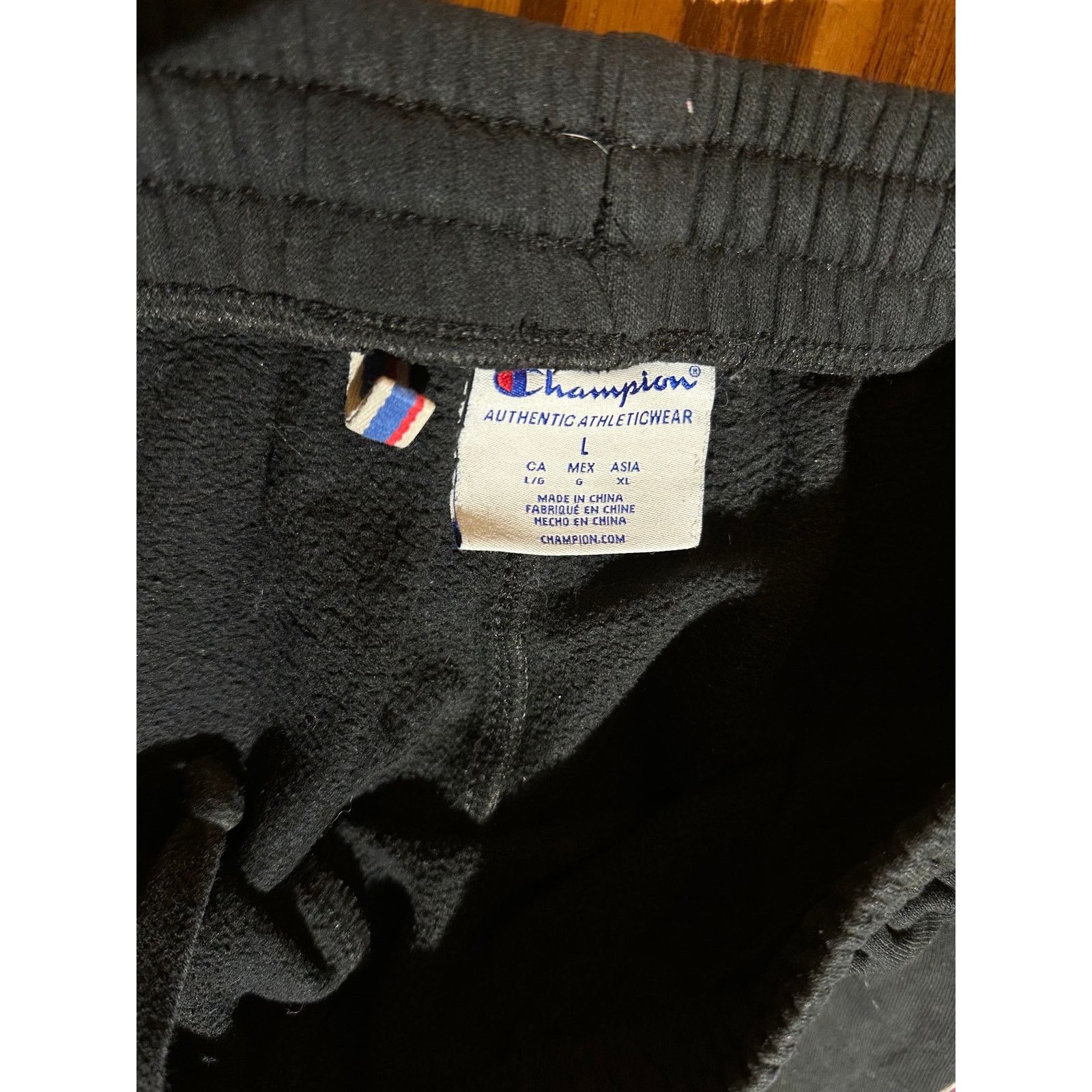 Champion Black Champion Sweatpants Size L Size US 32 / EU 48 - 3 Thumbnail