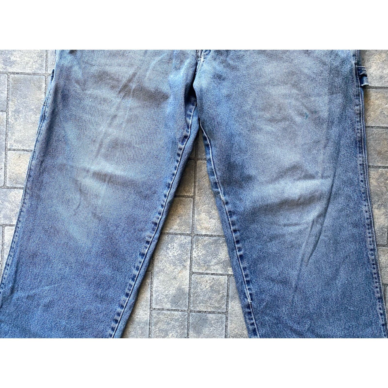 Ecko Unltd. VINTAGE Ecko Unltd Jeans Mens Foundry Fit Carpenter Jean Blue 34 Regular Pants | Jeans Mens 34 Blue Foundry Fit Carpenter Jeans Size US 34 / EU 50 - 5 Thumbnail