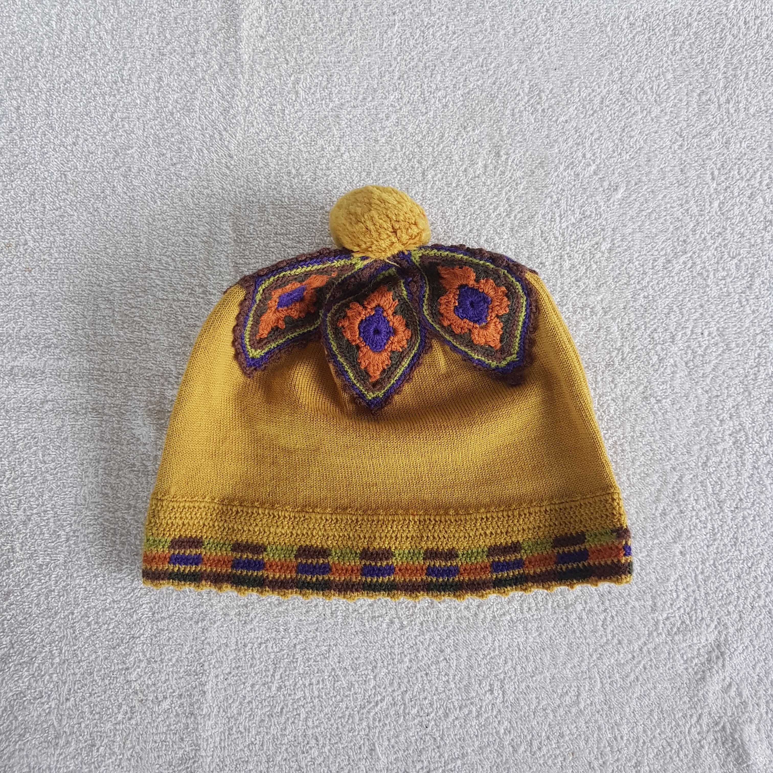 Aran Isles Knitwear Vintage Nice Rare Slouchy Knit Beanie Snow Caps Hats. Size ONE SIZE - 5 Thumbnail