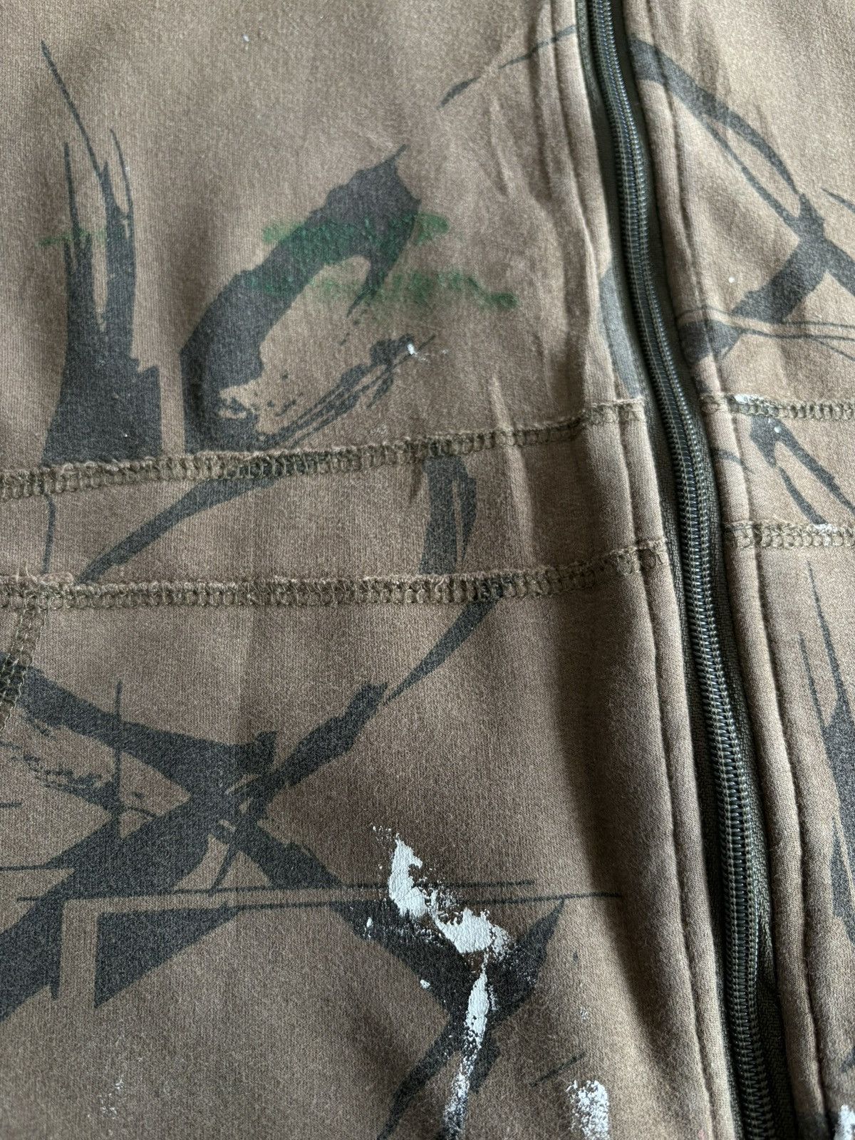ADDICT Addict Clothing Military Camouflage Khaki Green Keep Hoodie Size US L / EU 52-54 / 3 - 16 Thumbnail