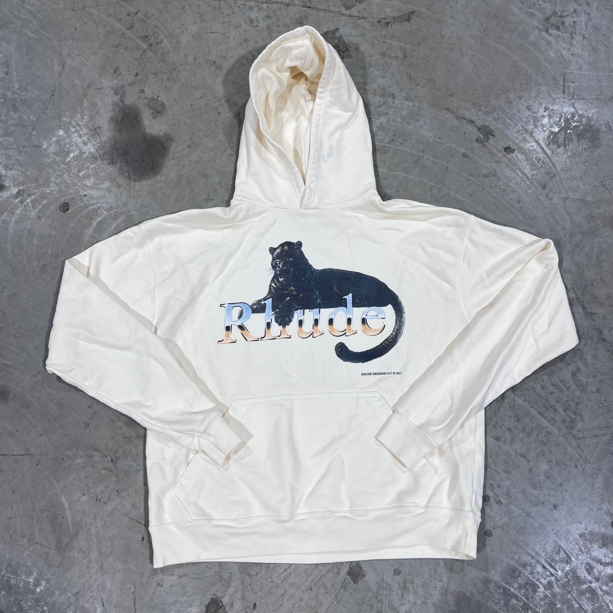 Rhude NEW RHUDE LEOPARD HOODIE SZ SMALL Size US S / EU 44-46 / 1 - 2 Thumbnail